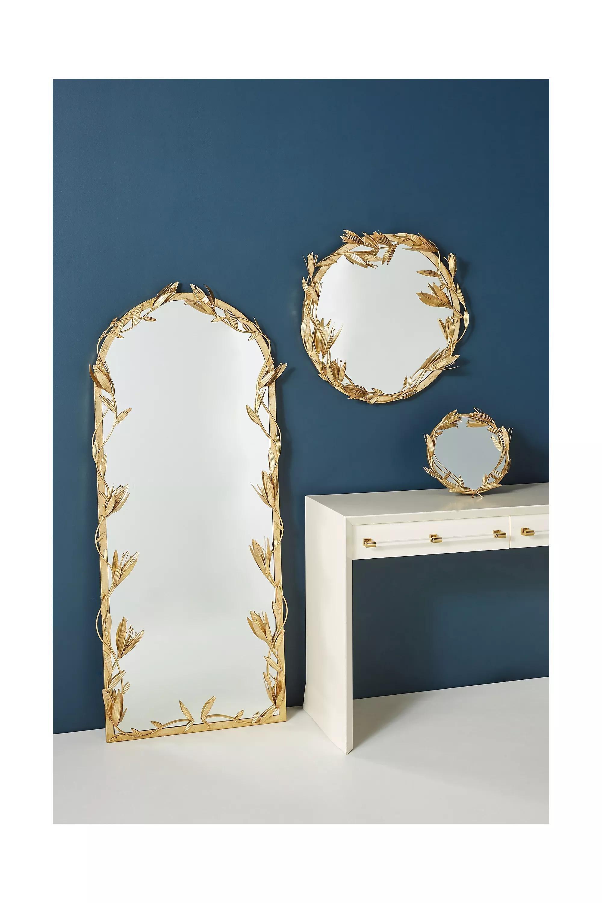 Gold Hannah Mirror, A501_0070, large image number 3