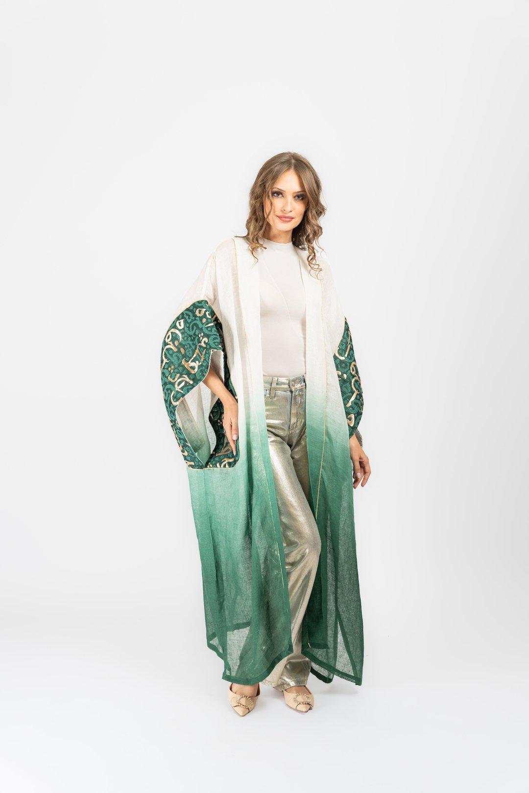 Anthropologie Bellatrix Bisht, Green, , medium