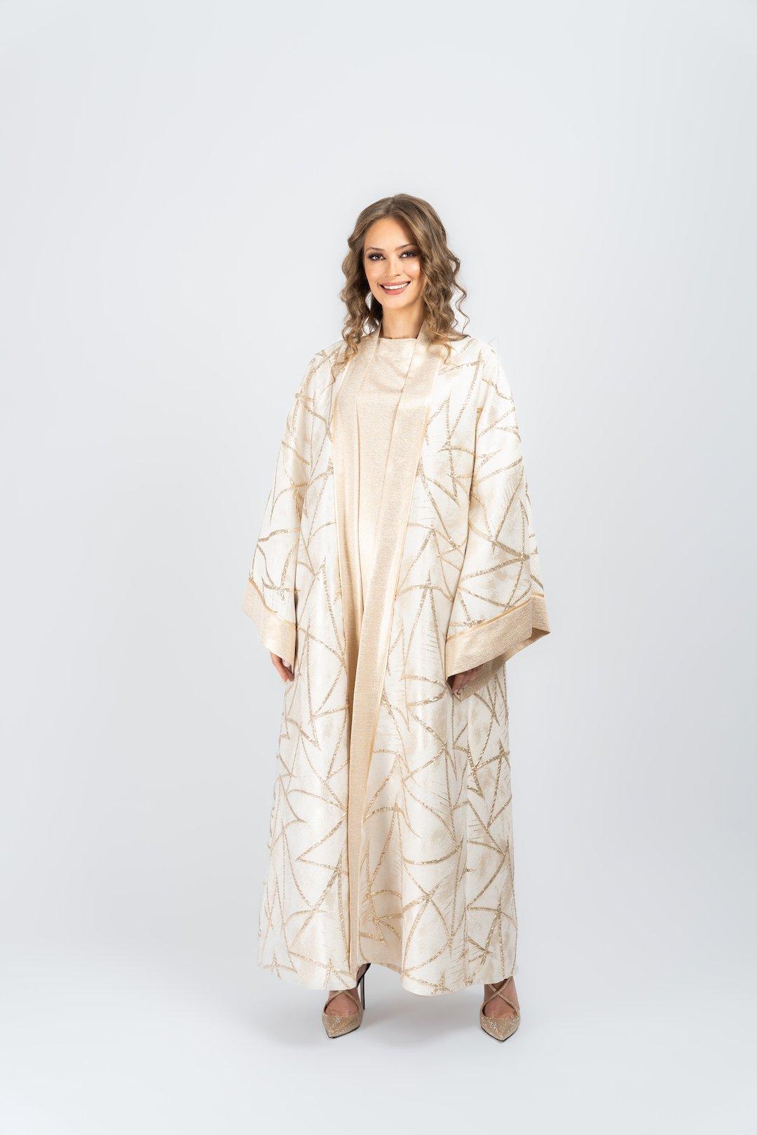 Anthropologie Kaftan, Blue-White, A515_010, large image number 8