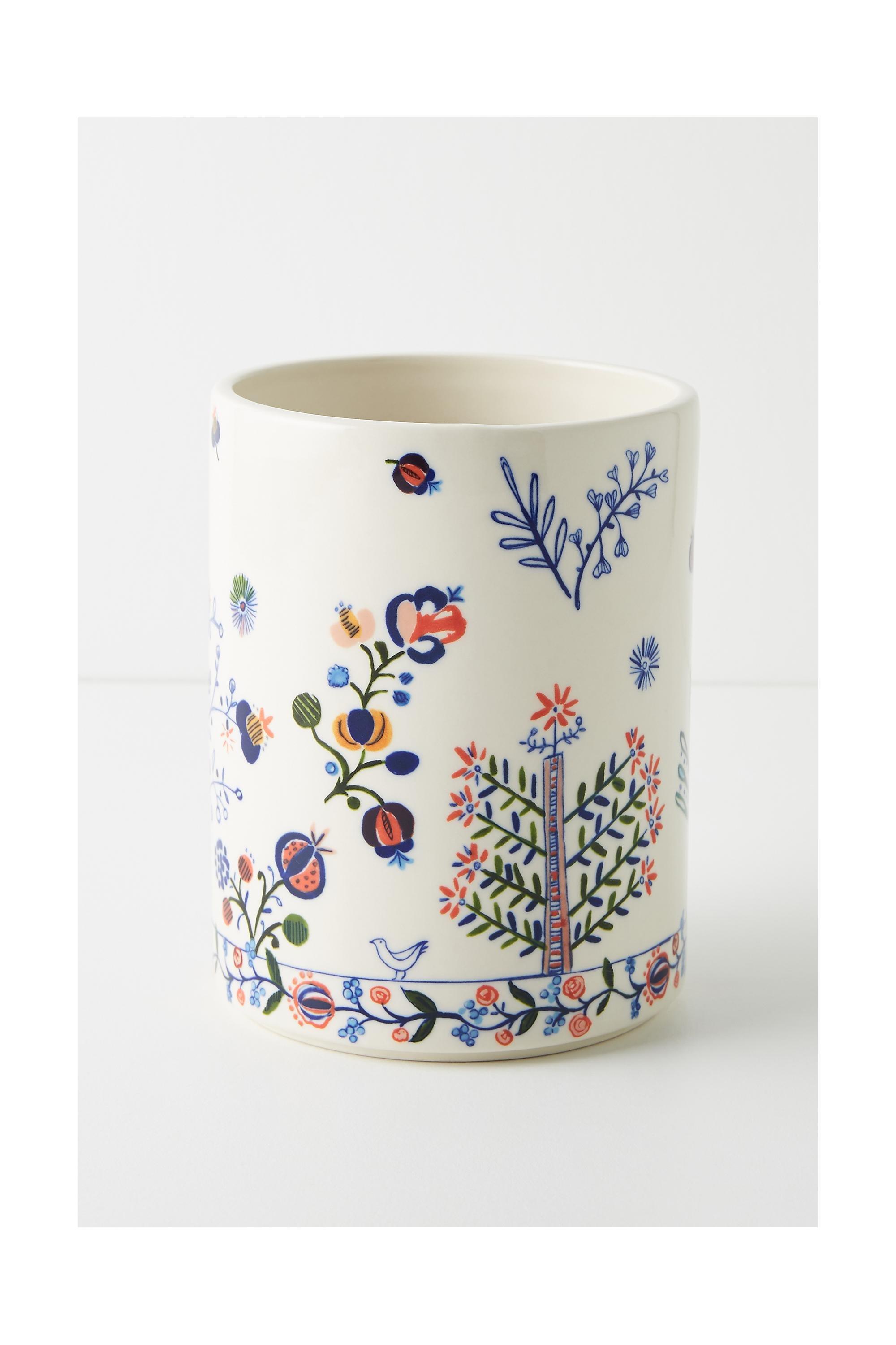 Anthropologie - A Marian Utensil Jar, Multicolour