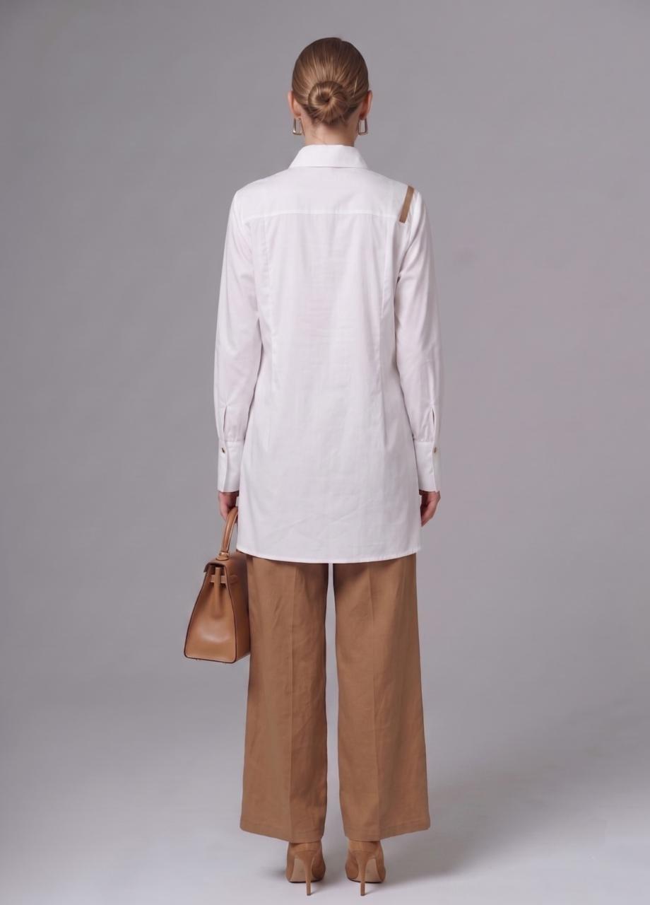 Graphic Panel Shirt, White, , medium
