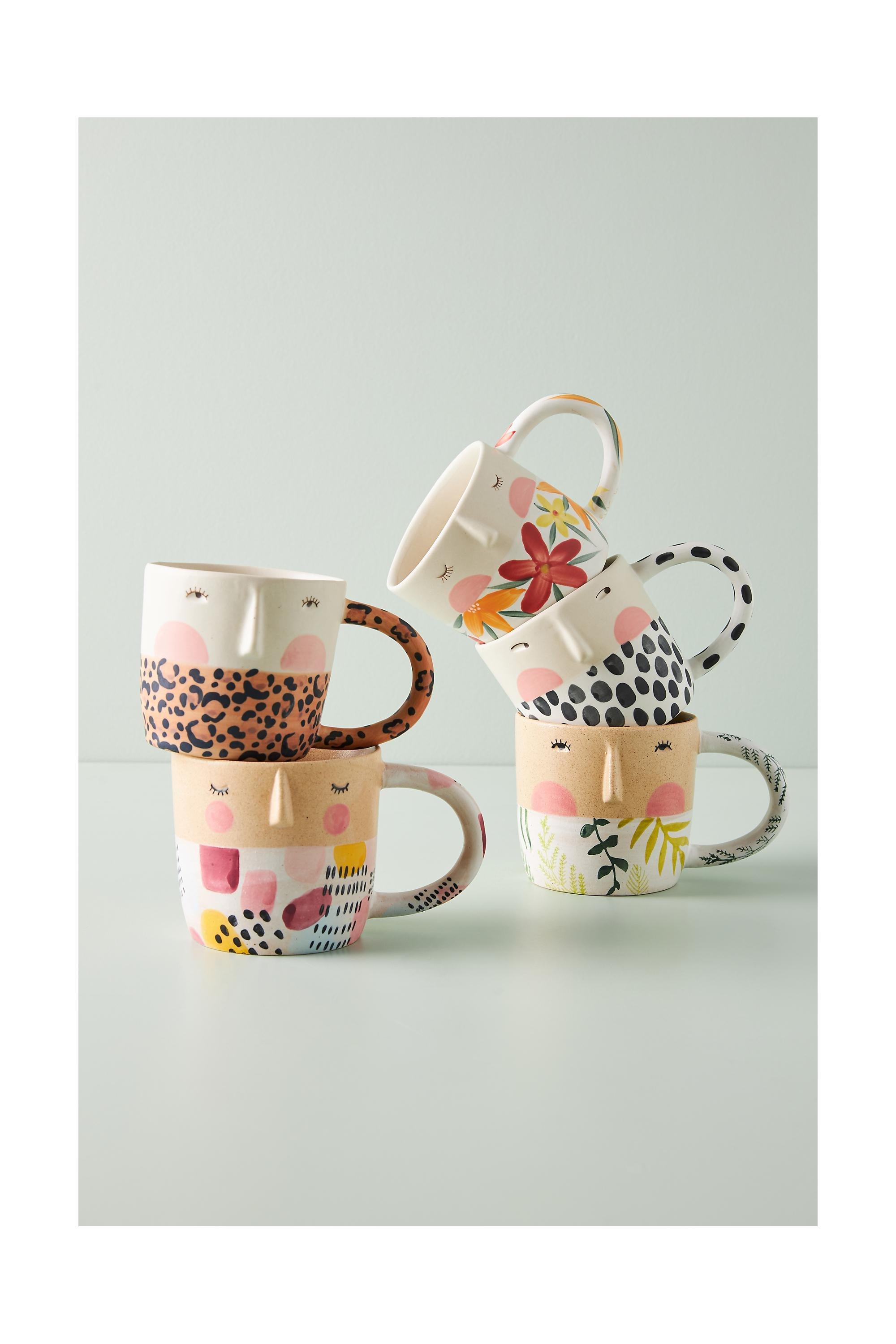 Fotini Tikkou Visage Mug, Multicolour, A501_0000, large image number 0