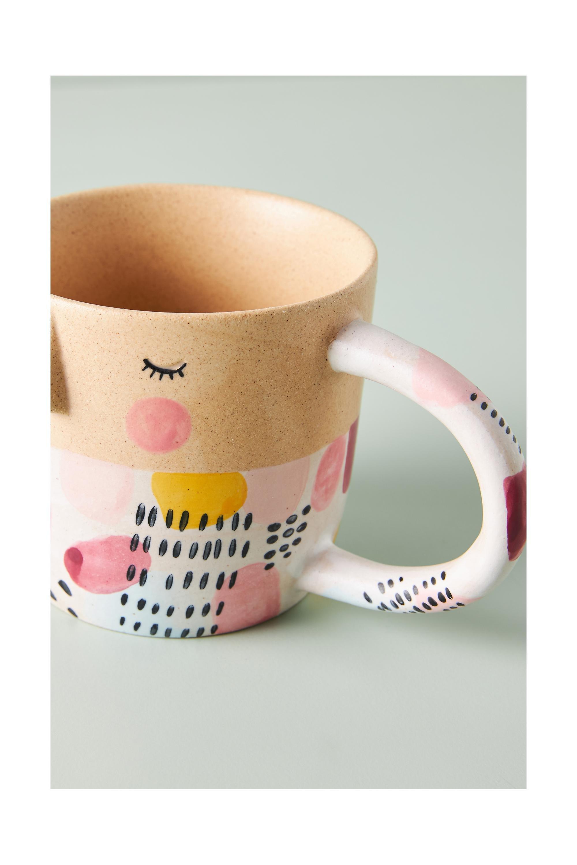 Fotini Tikkou Visage Mug, Multicolour, A501_0000, large image number 2