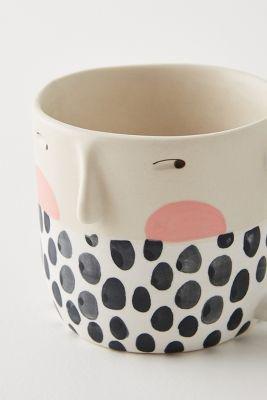 Fotini Tikkou Visage Mug, Multicolour, A501_0018, large image number 2