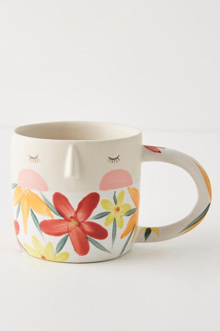 Fotini Tikkou Visage Mug, Multicolour, A501_0069, large image number 0