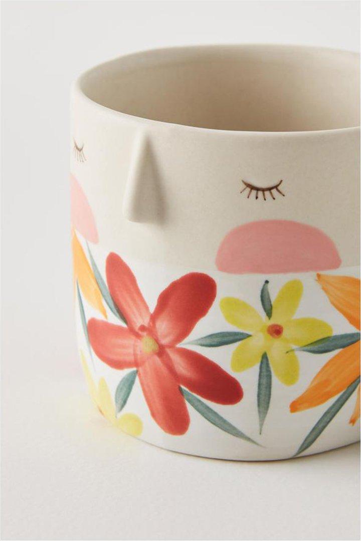 Fotini Tikkou Visage Mug, Multicolour, A501_0069, large image number 2