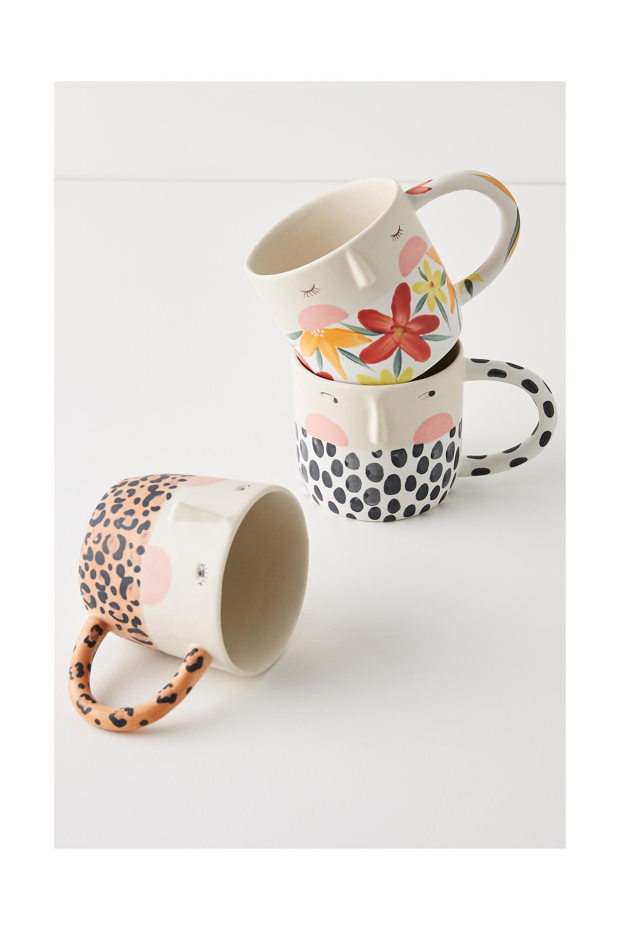 Fotini Tikkou Visage Mug, Multicolour, A501_0069, large image number 3