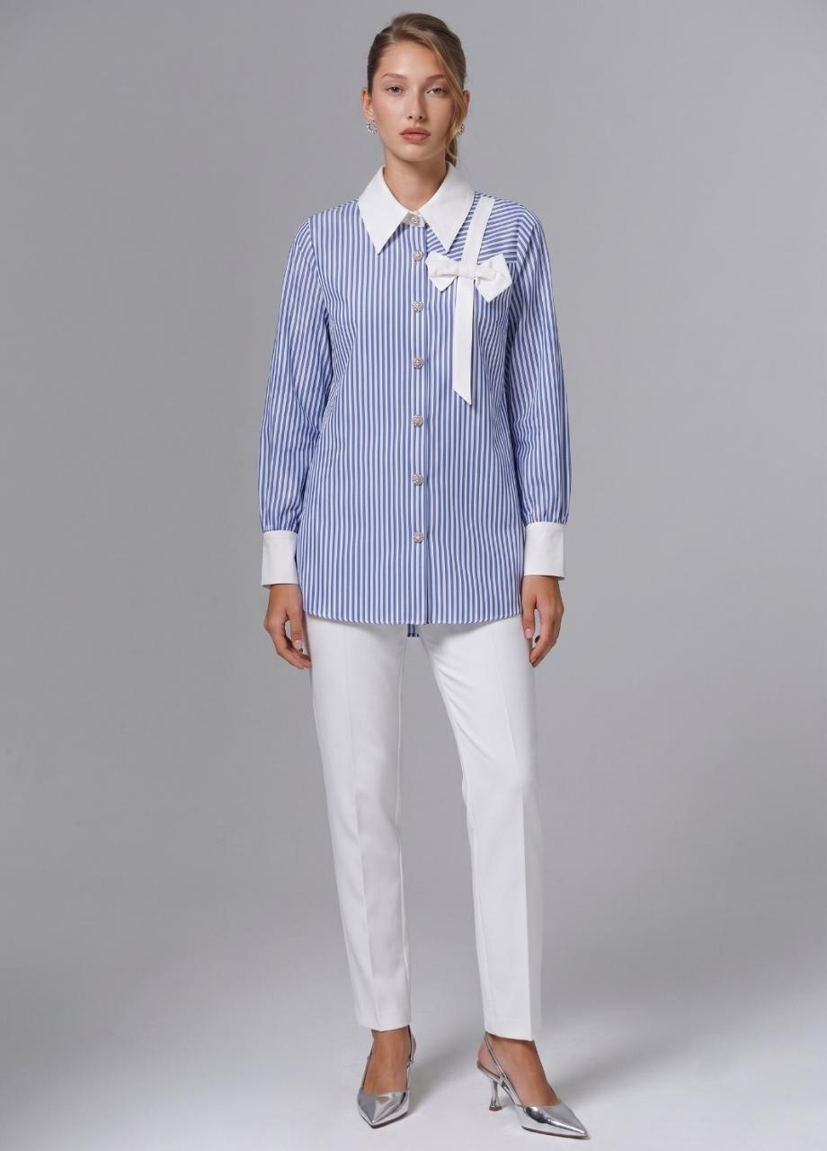Striped Shirt, Blue, , large image number 0