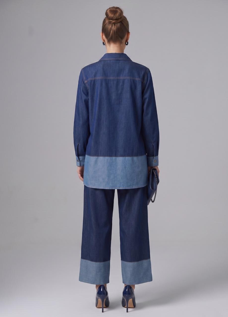 Denim Shirt, Blue, , medium