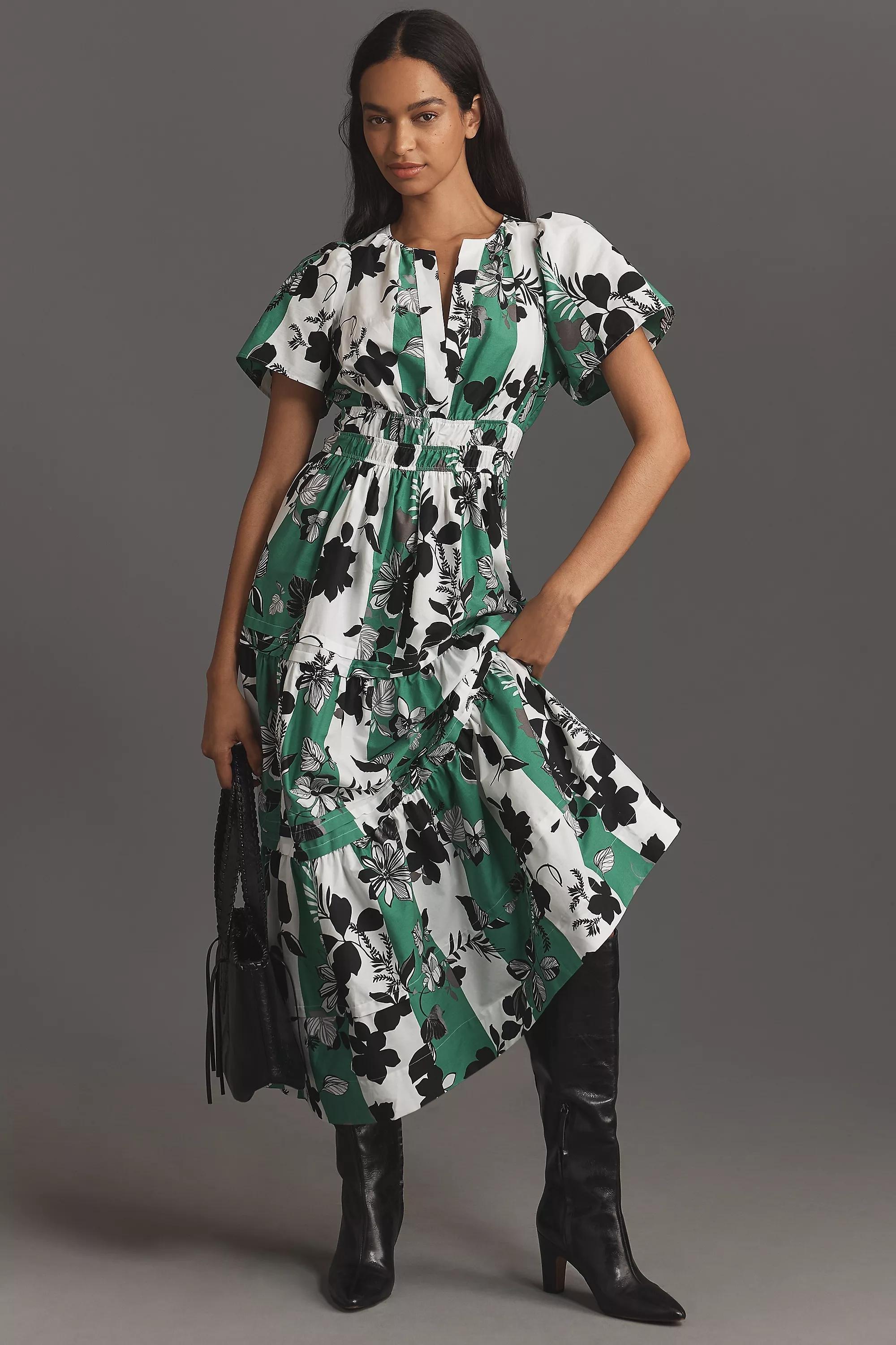 Anthropologie The Somerset Maxi Dress, Floral, , large image number 0