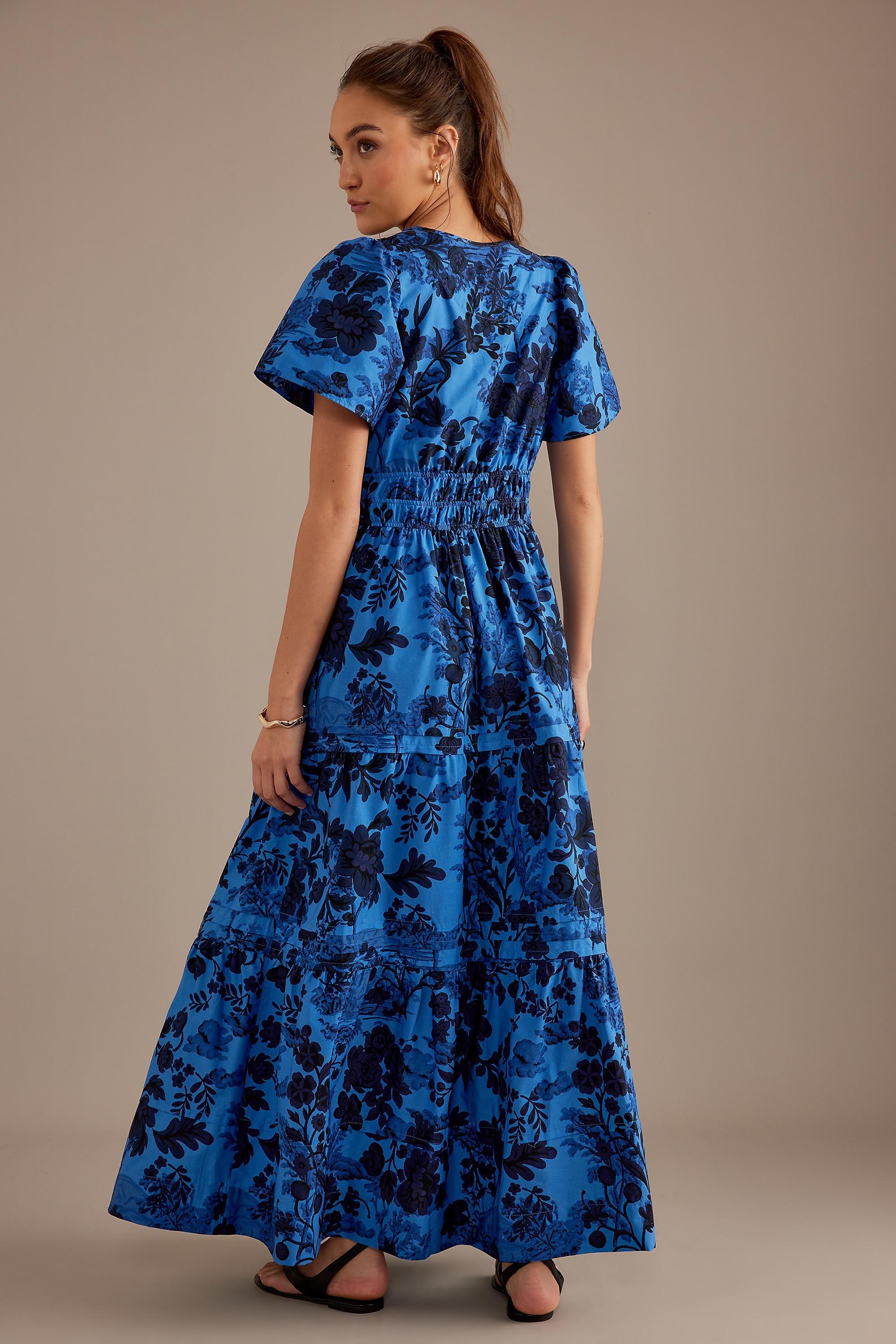 A The Somerset Maxi Dress, Multicolour, , large image number 1