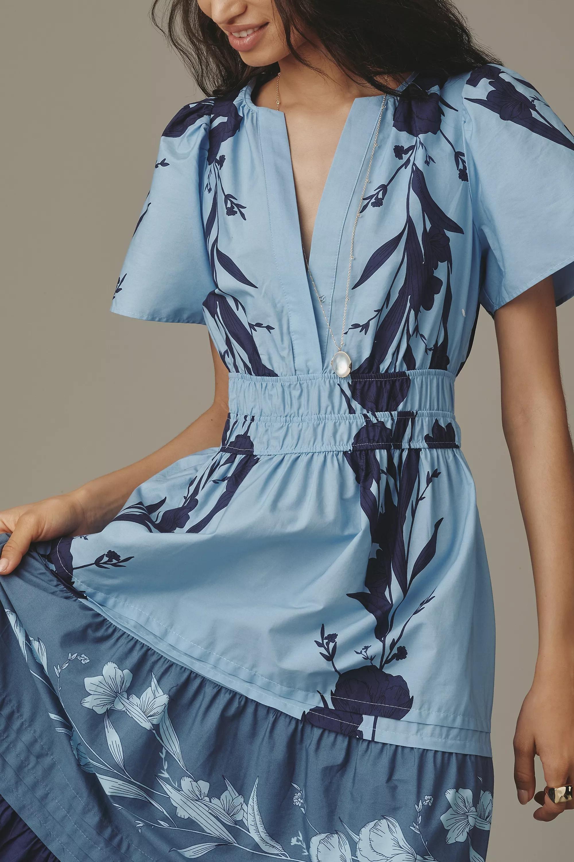 The Somerset Maxi Dress, Blue, A501_0443, large image number 2