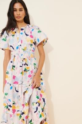 Somerset Maxi Dress, Multicolour, A501_0552, large image number 6