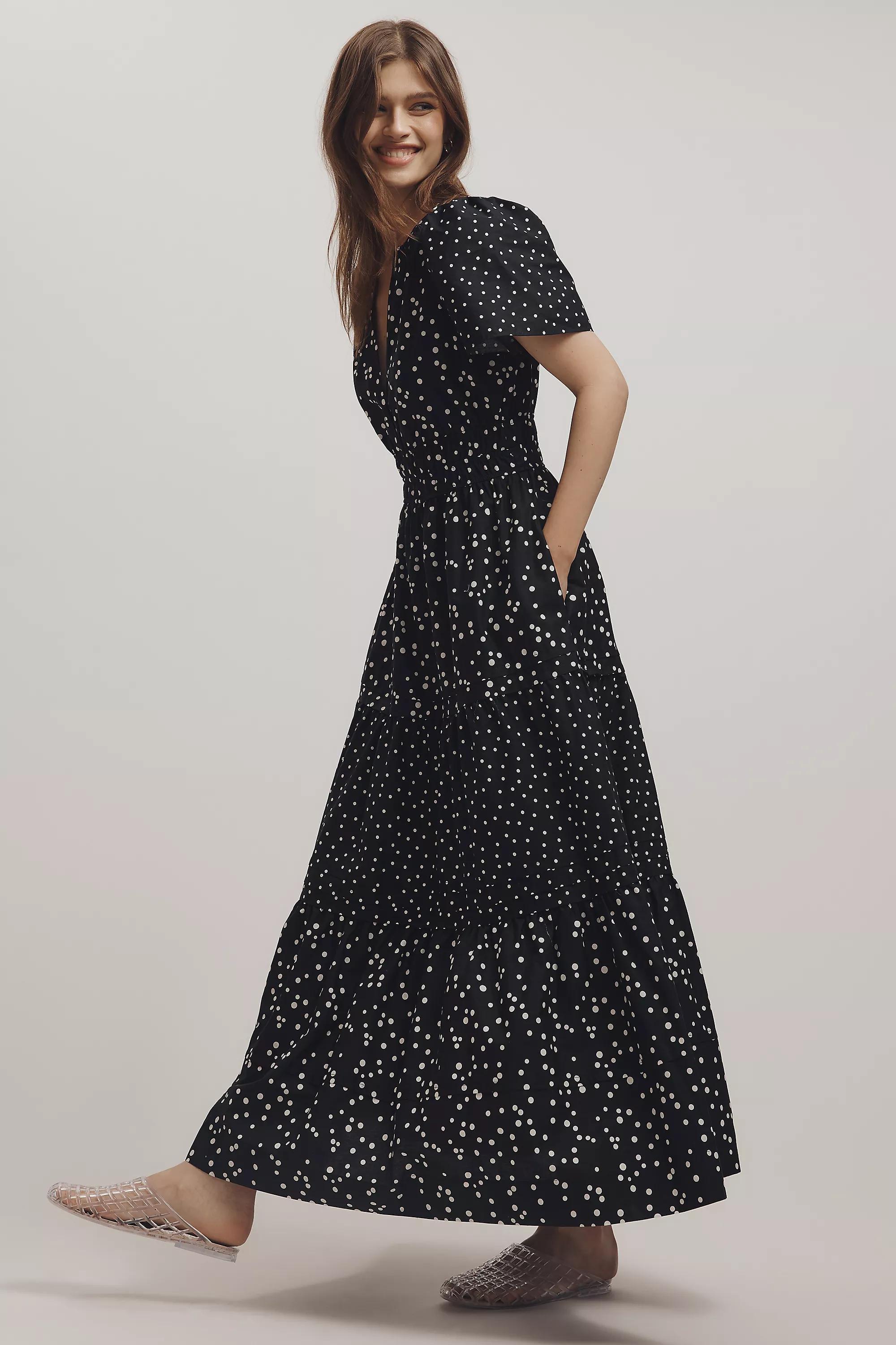 Somerset Maxi Dress, Black, A501_0560, large image number 4