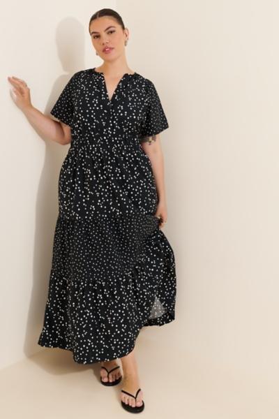 Somerset Maxi Dress, Black, Black, large image number 8