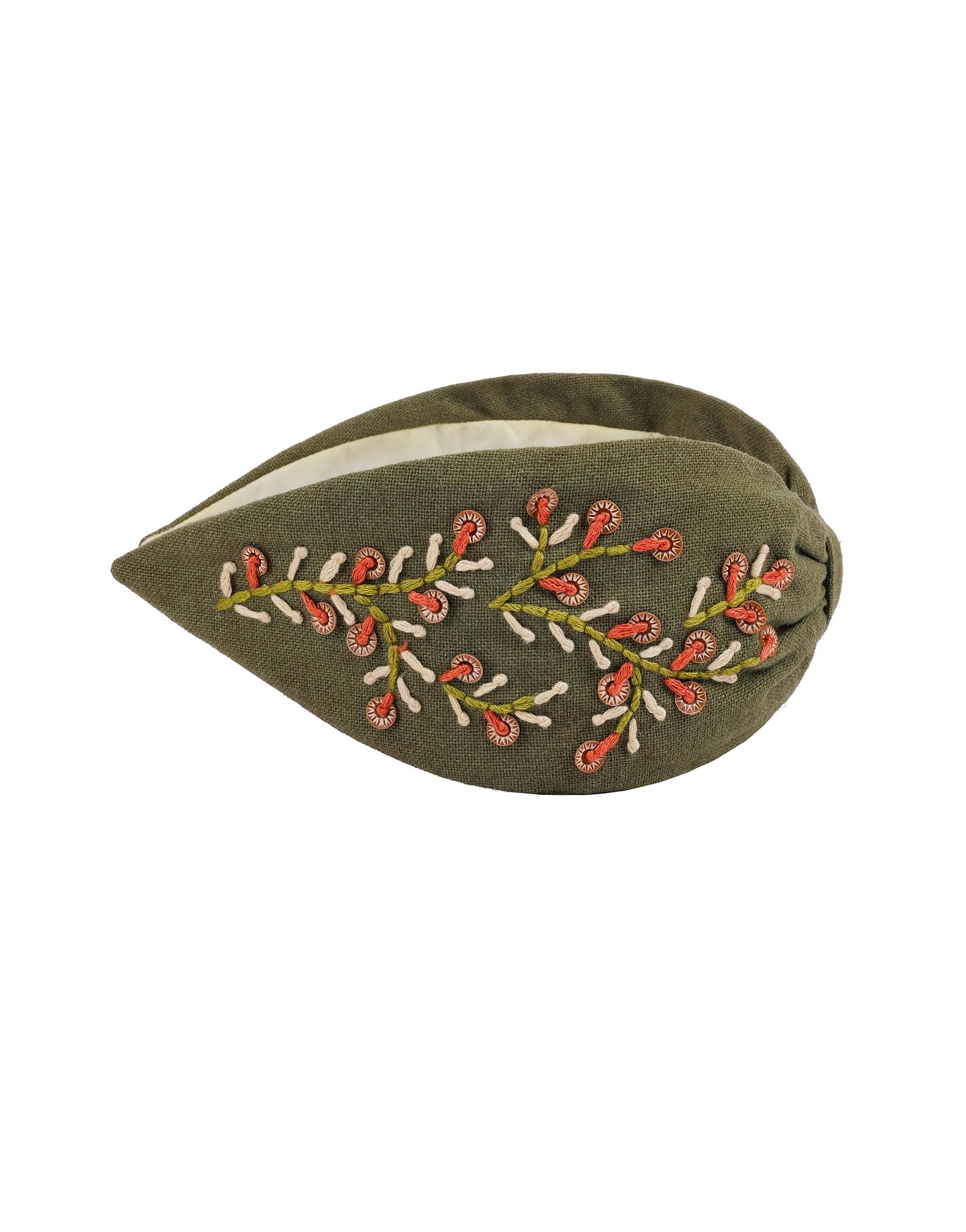 Headband, Green, A517_0038, large image number 1