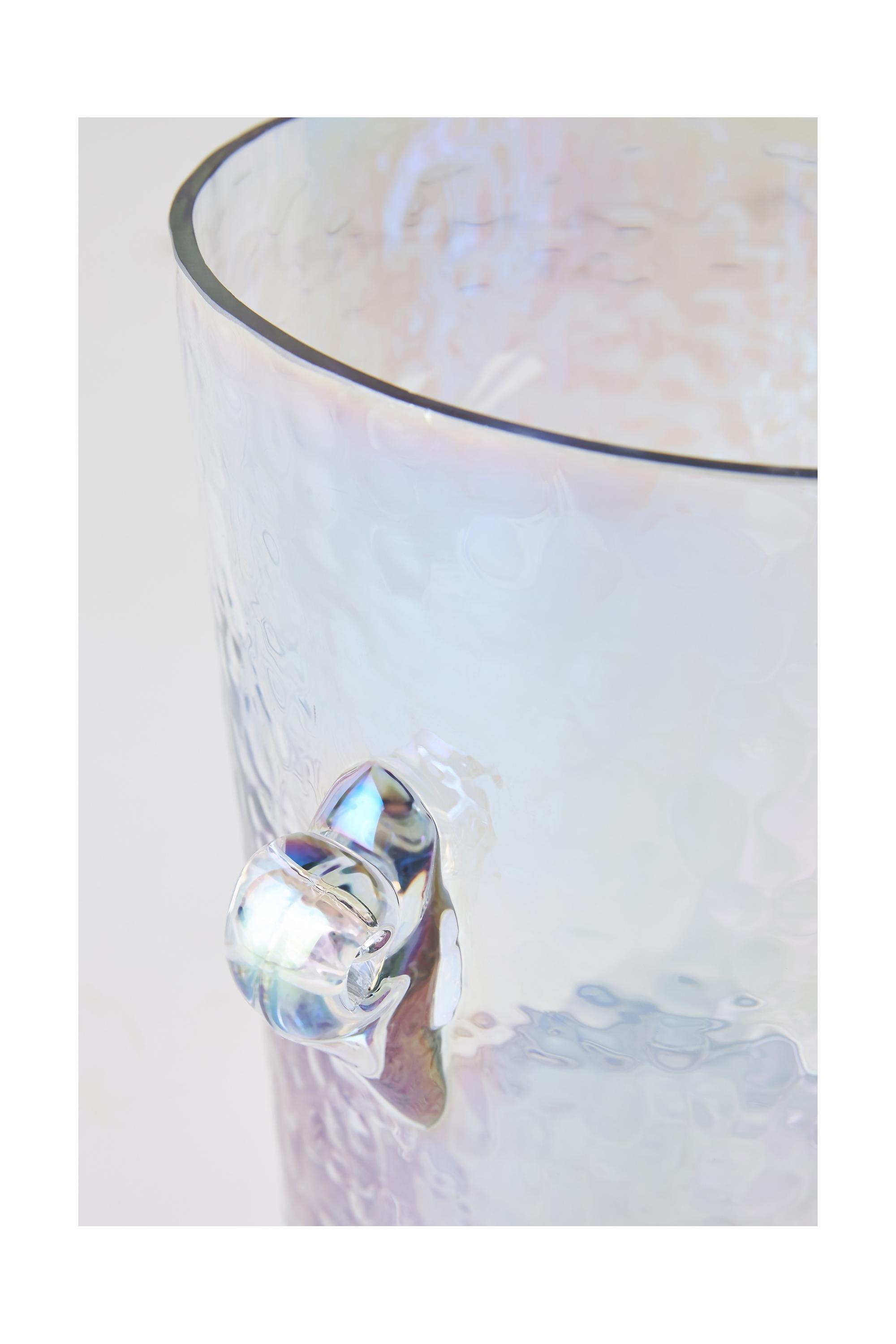 Zaza Hammered Ice Bucket, Oyster, , large image number 2