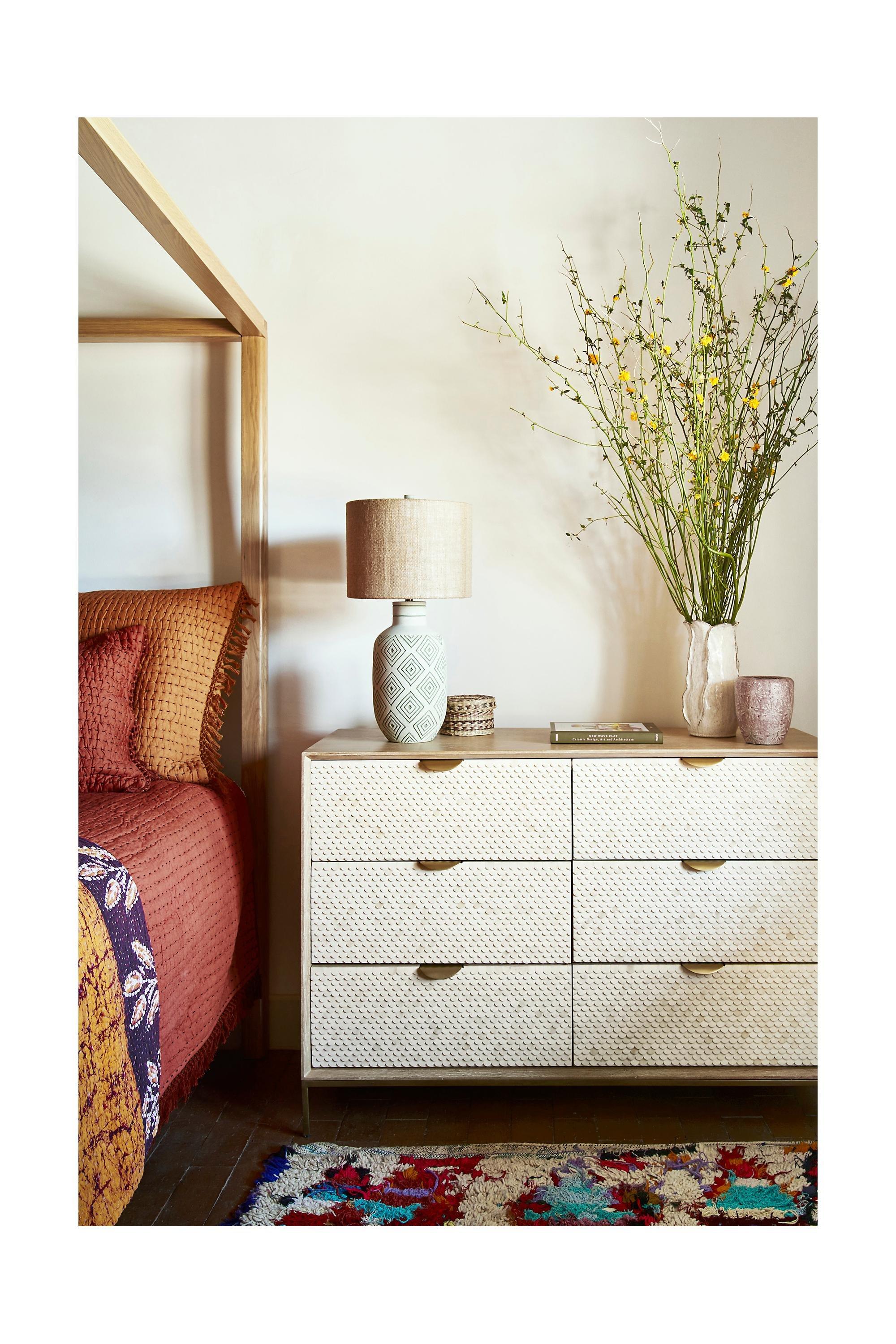 Pisces Six-Drawer Dresser, Grey, , large image number 3