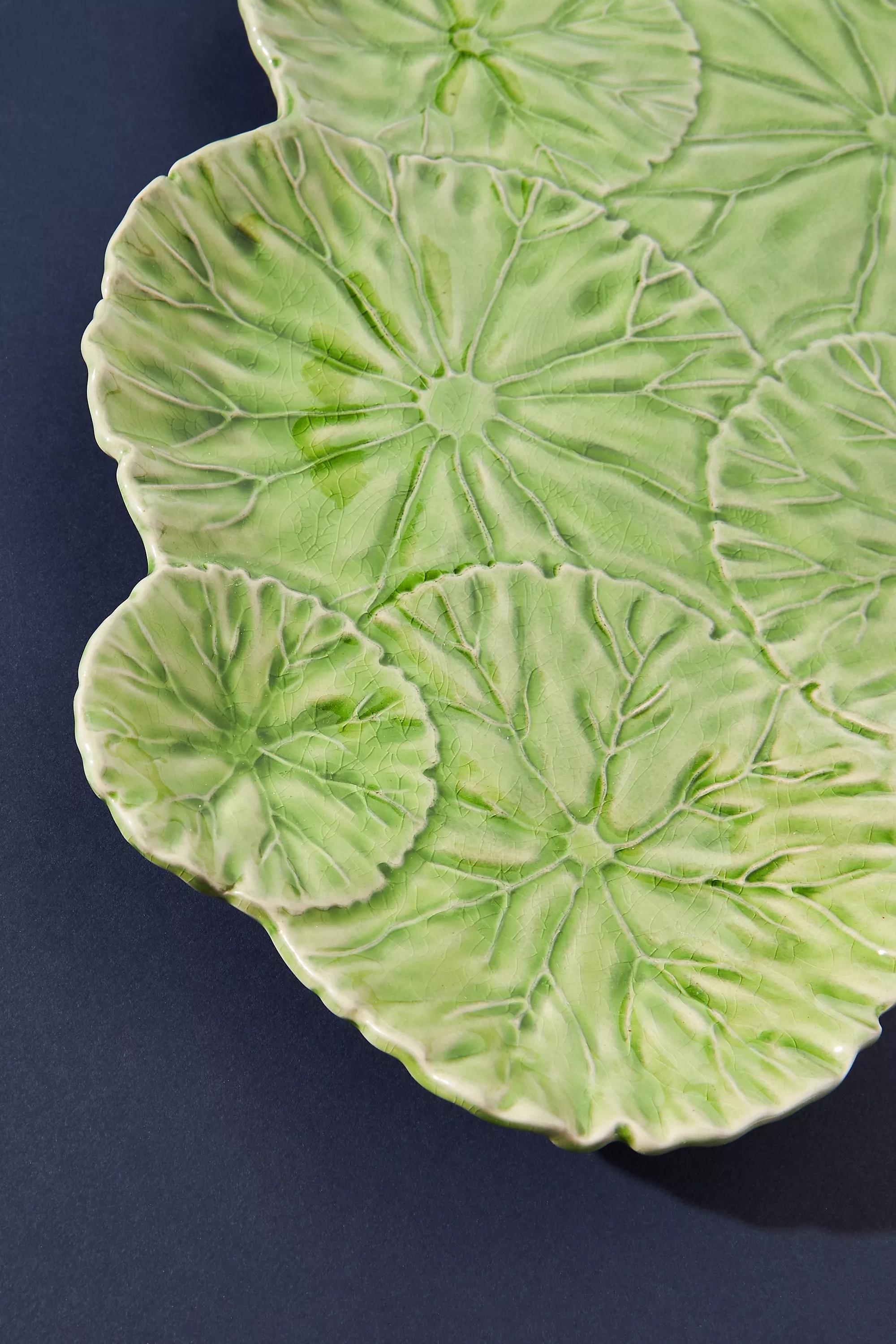 Lilypad Platter, Green, A501_0098, large image number 3