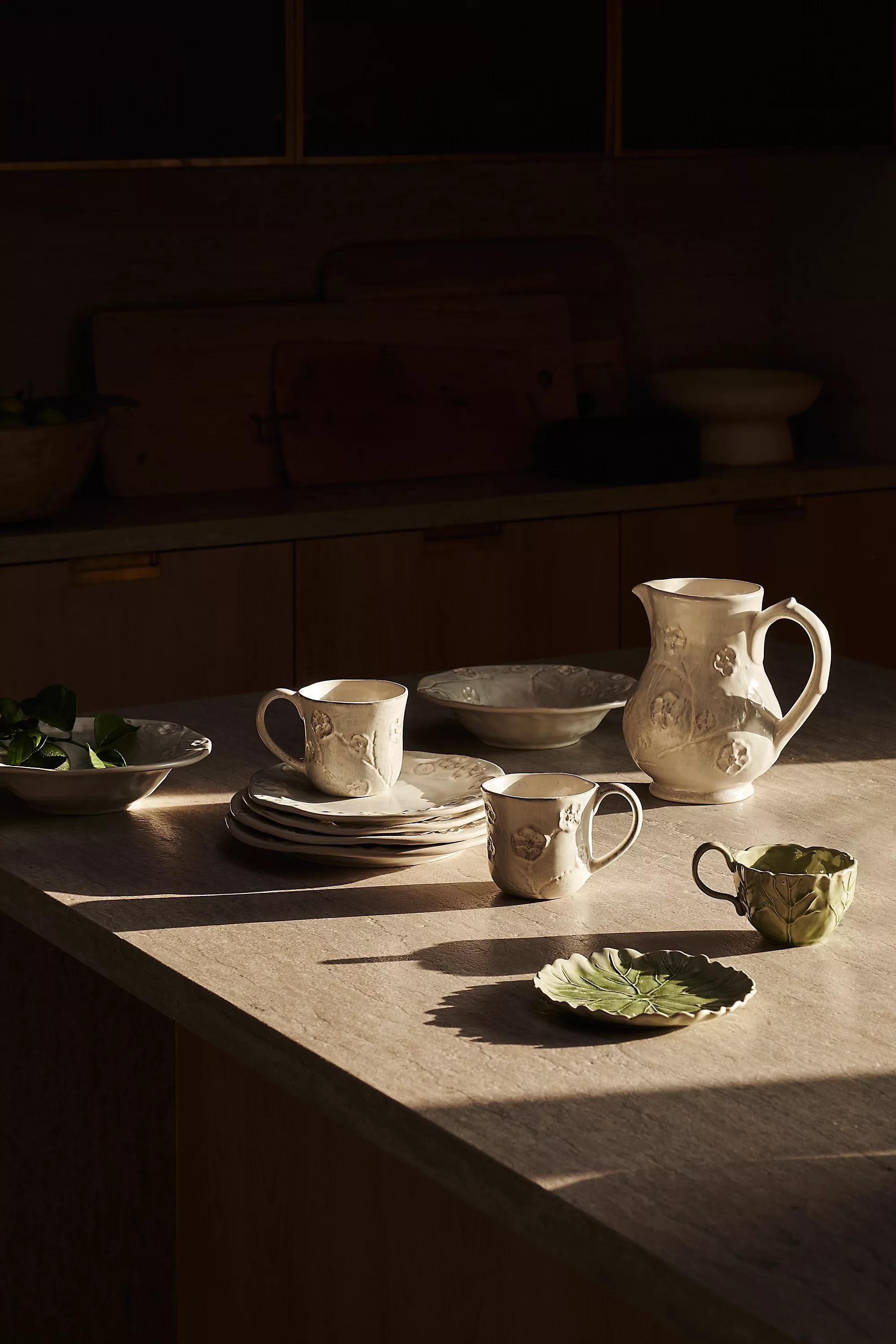 Lilypad Teacup & Saucer Set, Guacamole, A501_0098, large image number 6