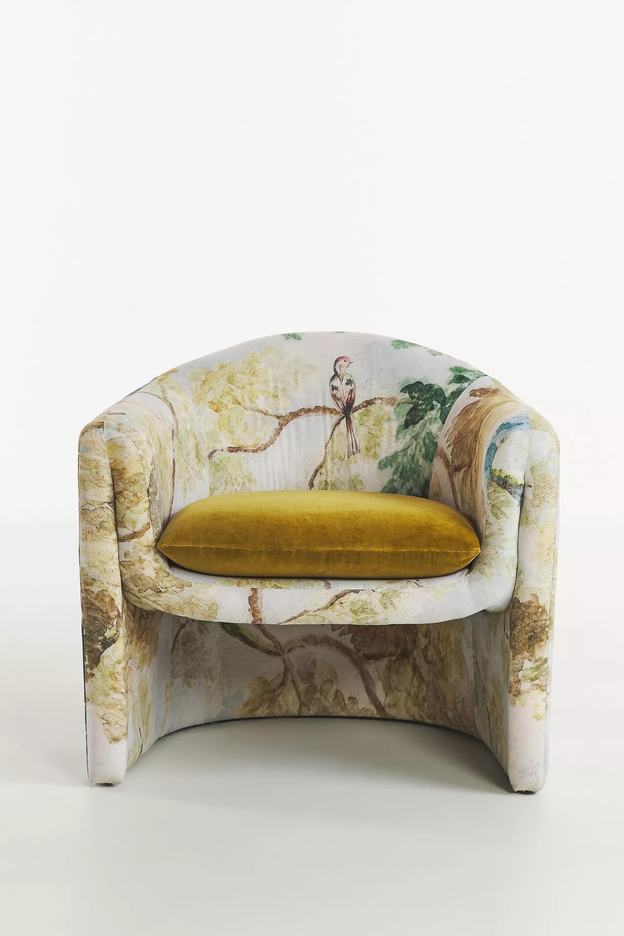 Anthropologie - Judarn Sculptural Chair, Multicolour