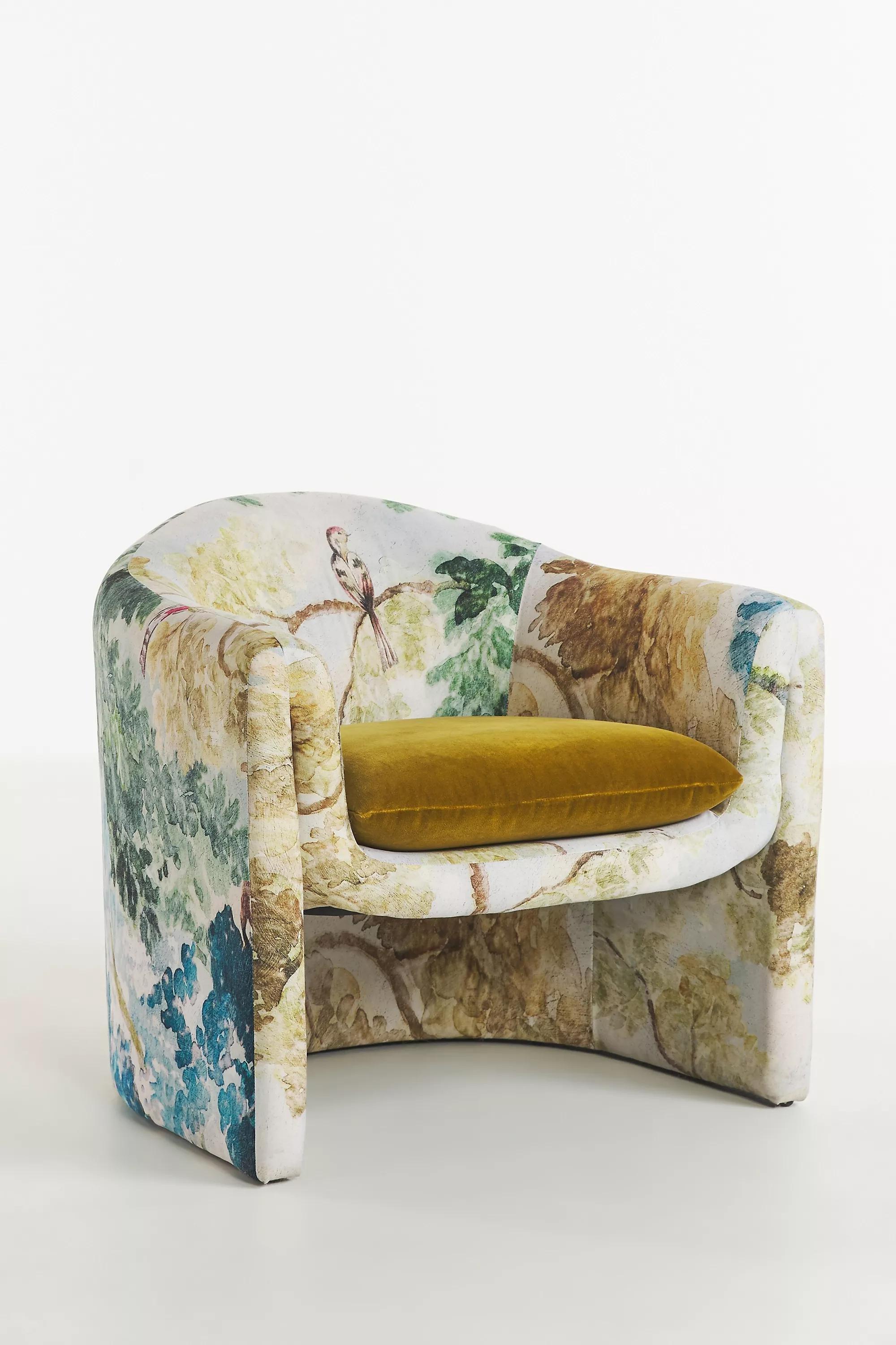 Anthropologie - Judarn Sculptural Chair, Multicolour
