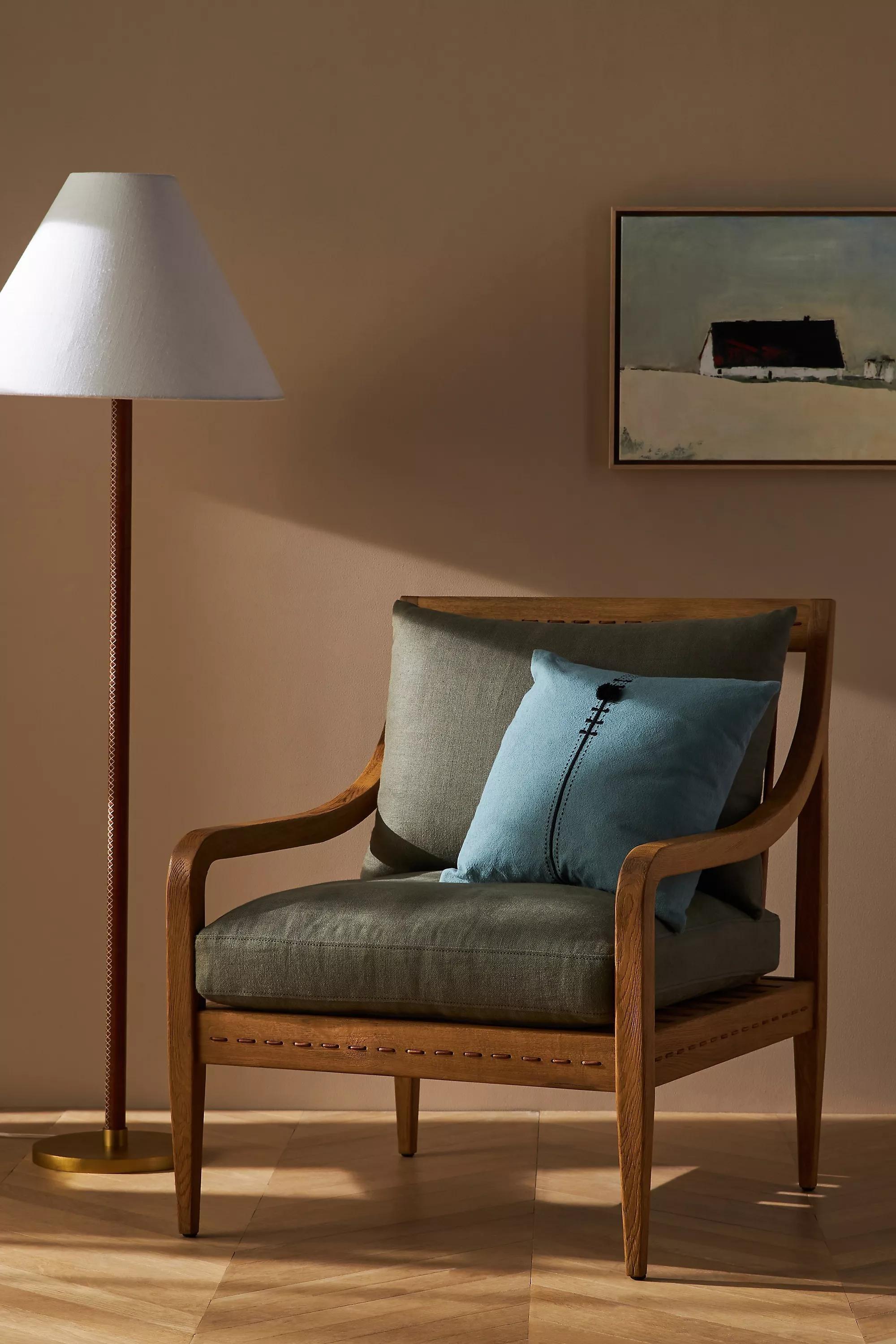 Lewis For Anthropologie Garvey Accent Chair, Amber, A501_0000, large image number 2