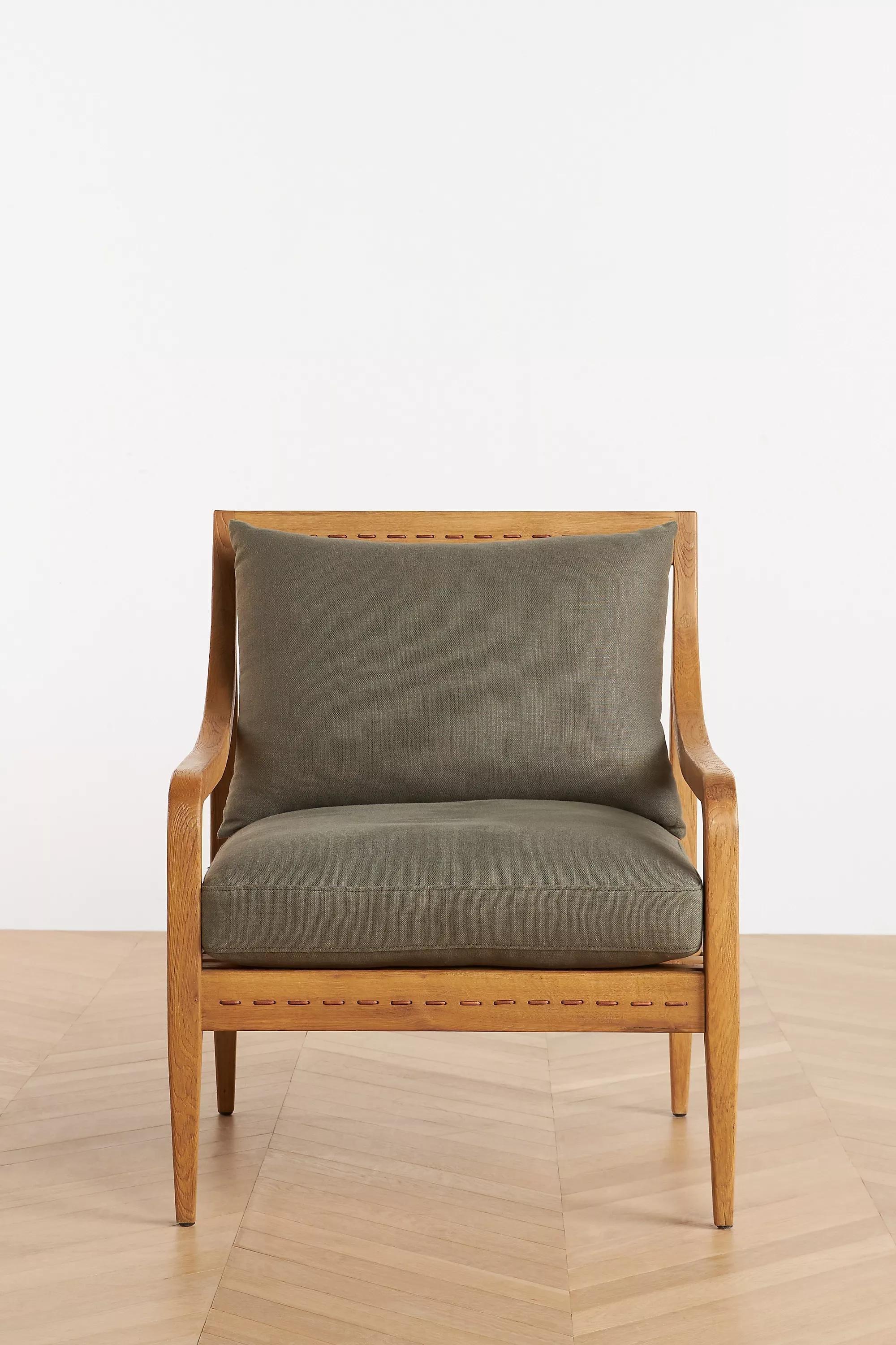 Lewis For Anthropologie Garvey Accent Chair, Amber, A501_0000, large image number 5