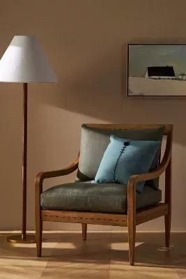 Lewis For Anthropologie Garvey Accent Chair, Amber, A501_0000, large image number 6