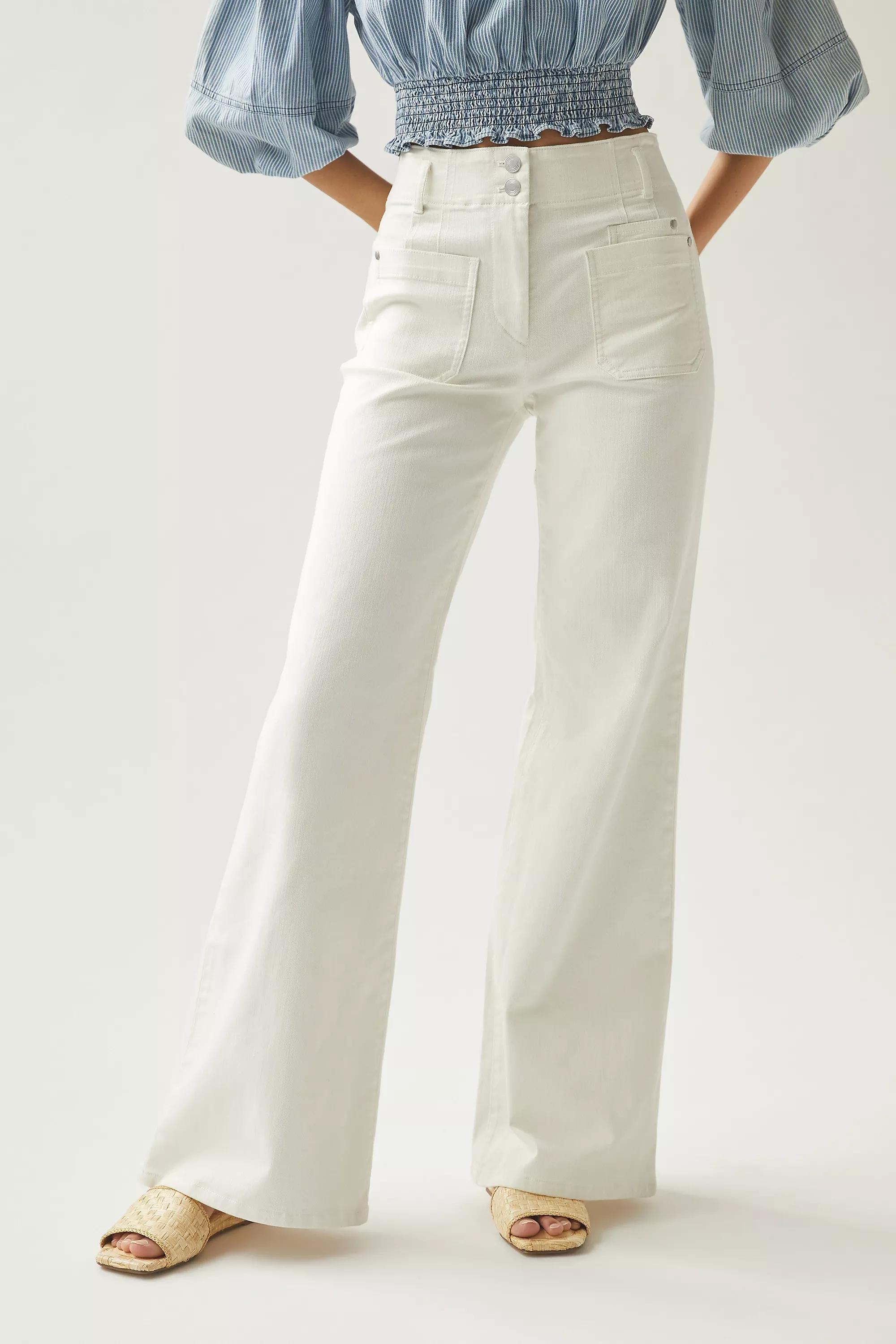 WHT Maeve Ultra High-Rise Flare Jeans, , large image number 5