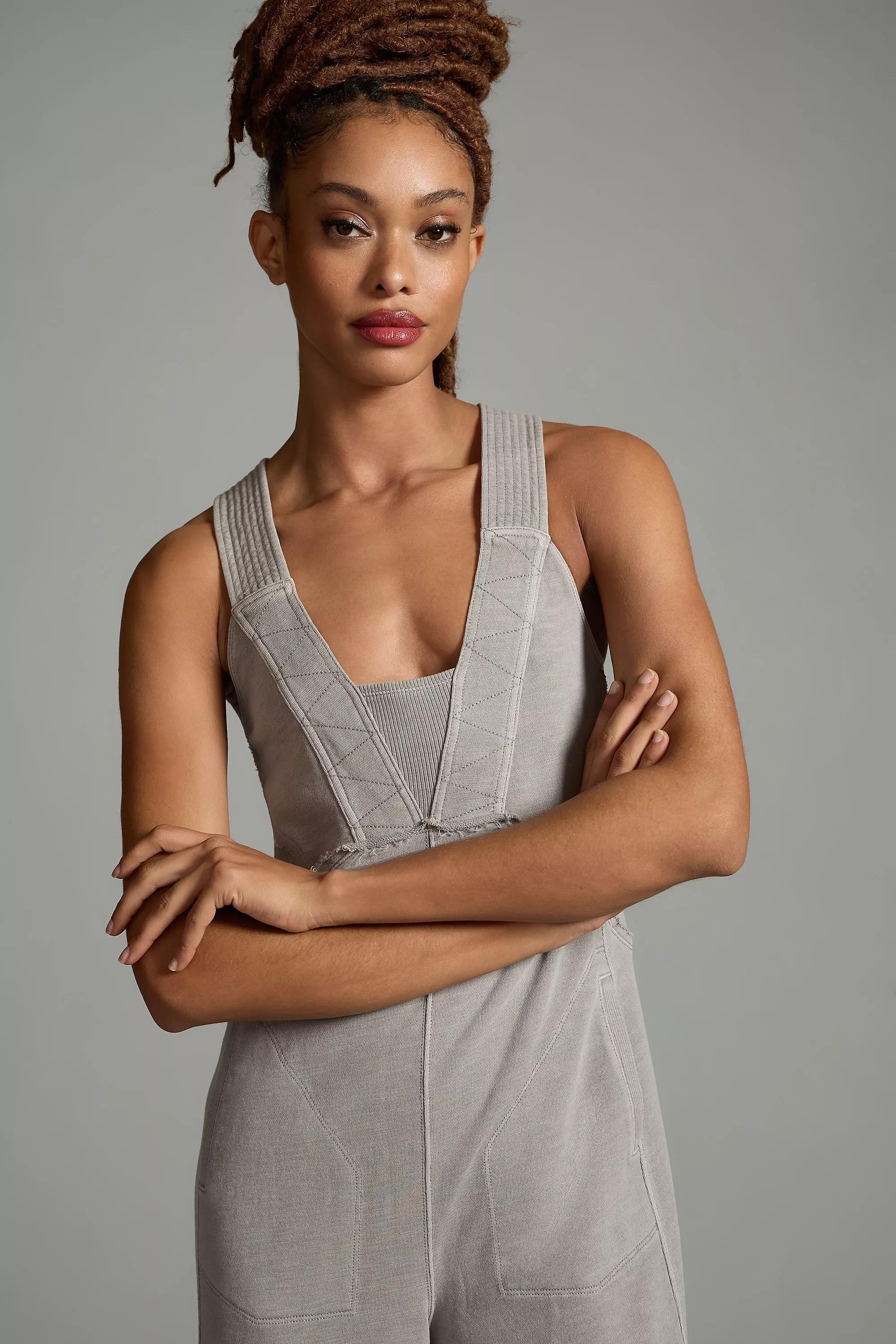 Daily Practice By Anthropologie The Palmra Jumpsuit, Grey, , large image number 2