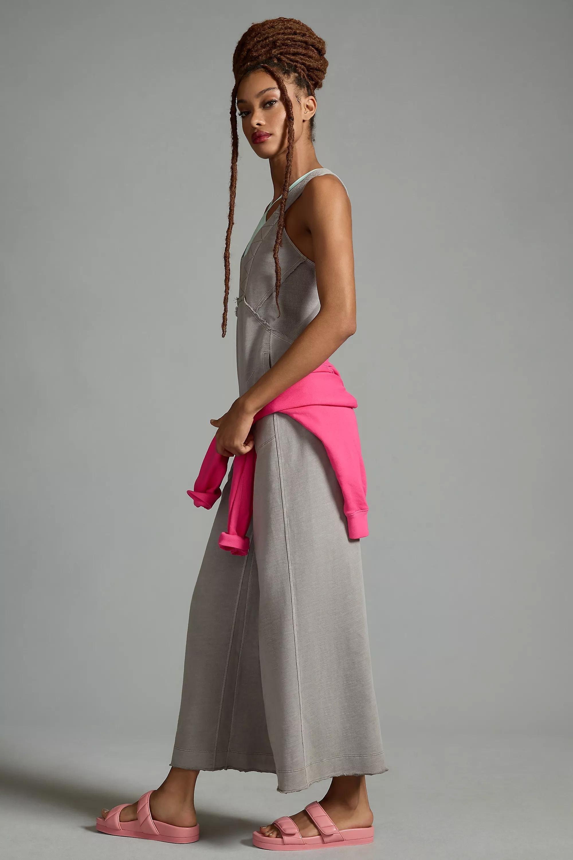 Daily Practice By Anthropologie The Palmra Jumpsuit, Grey, , large image number 3