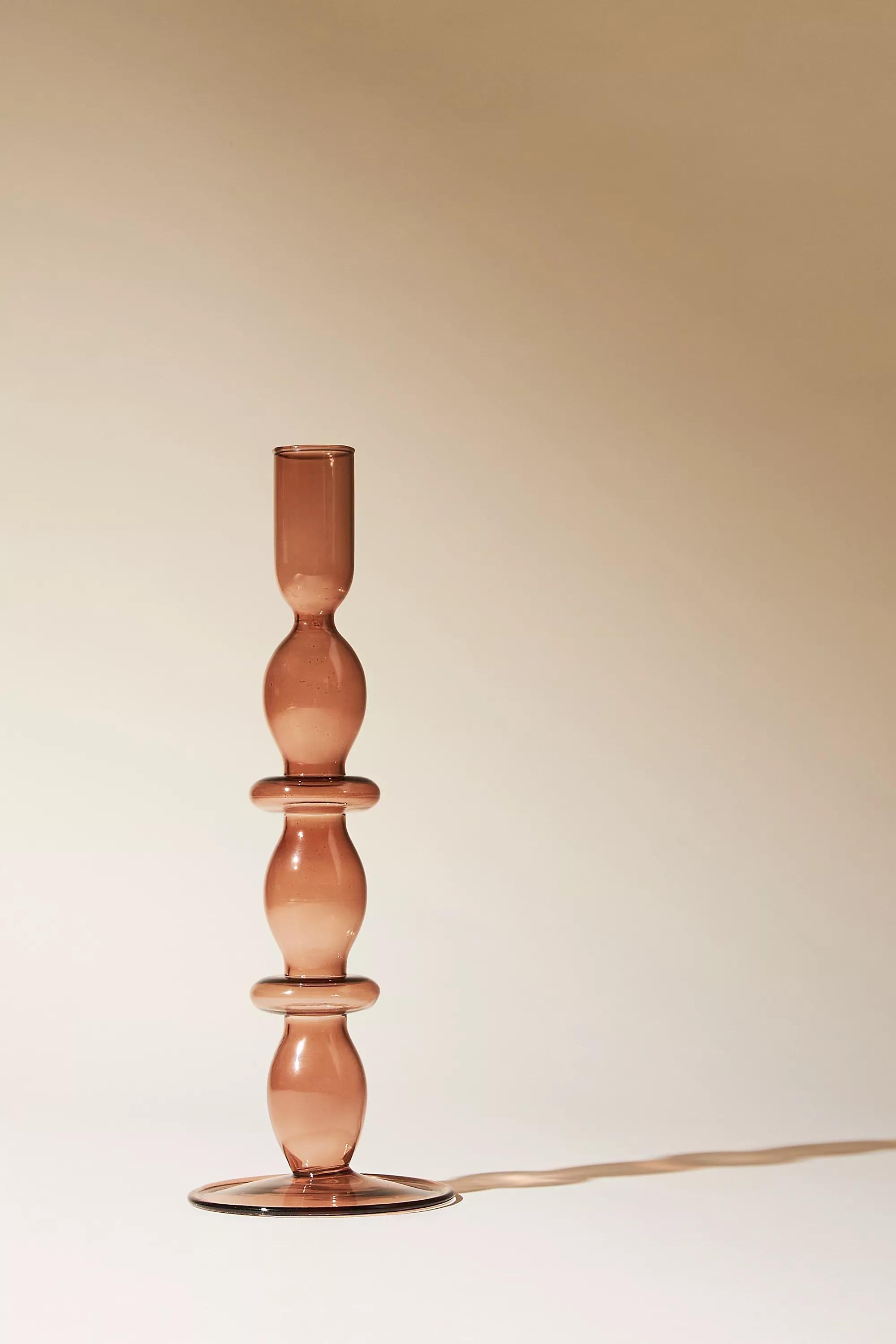 Delaney Taper Candle Holder, Bronze, A501_0027, large image number 3