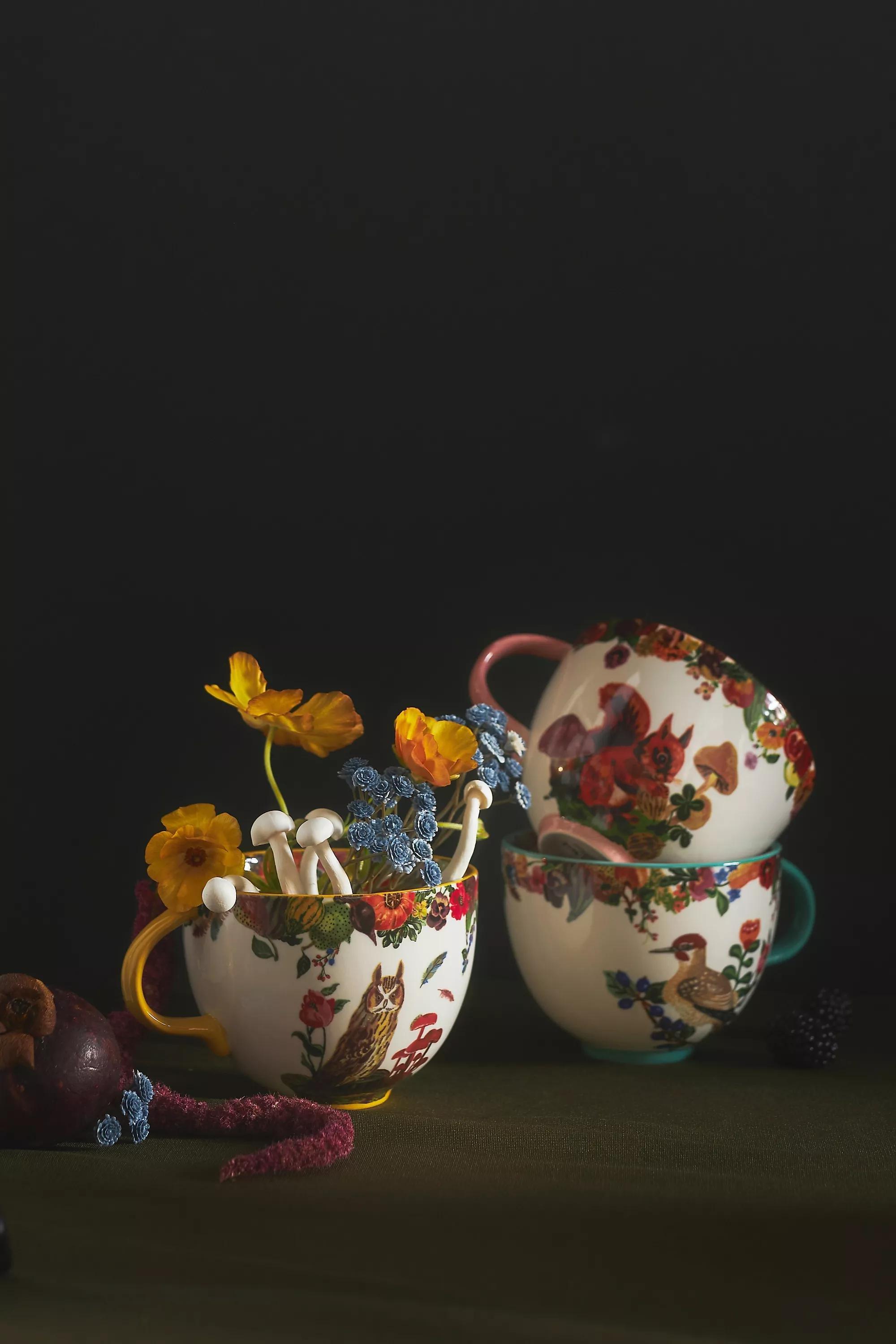Nathalie Lete Mug, Gold, A501_0070, large image number 2
