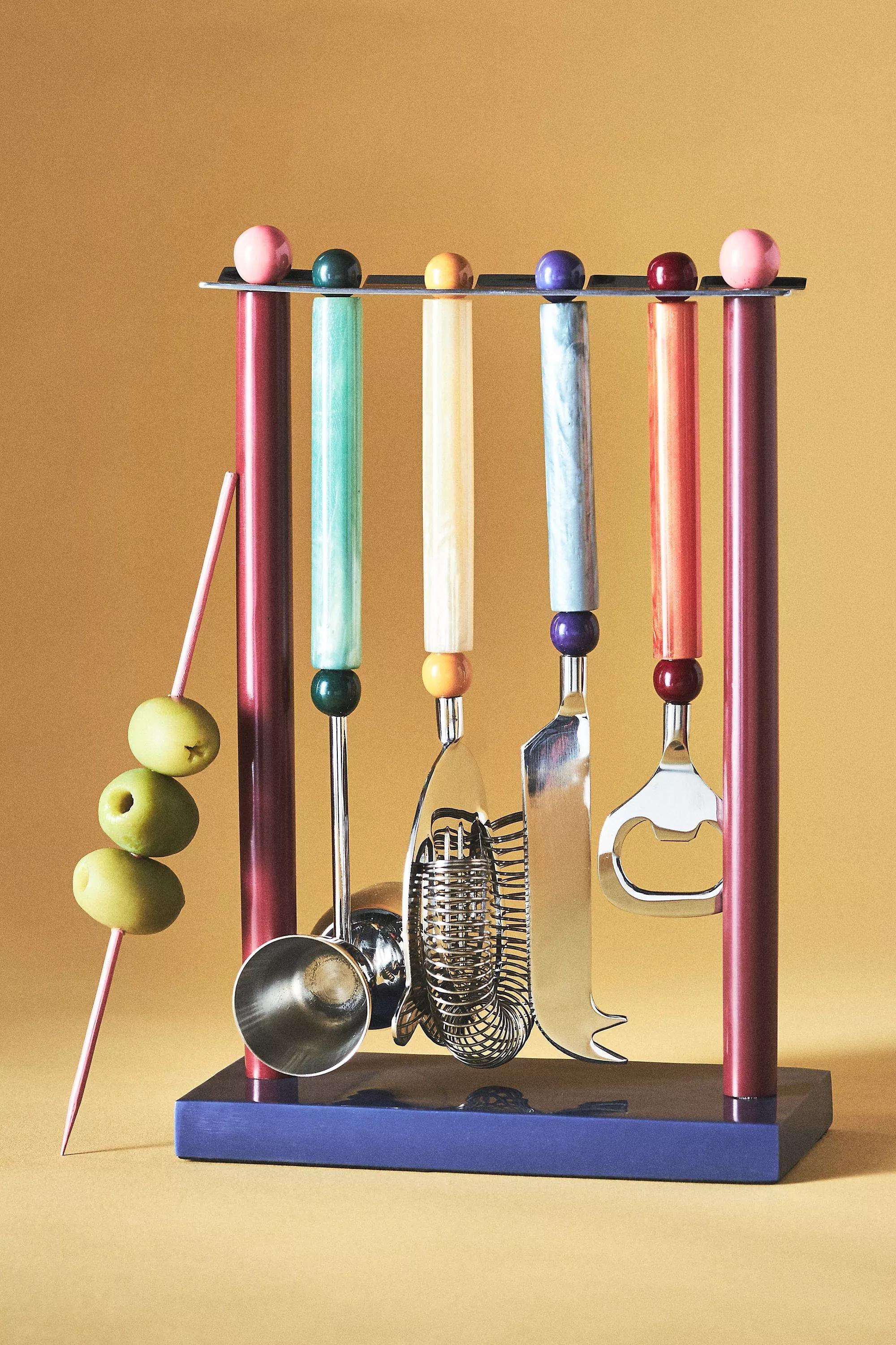 Matilda Goad &Amp; Co. Bar Tools Set, Multicolour, A501_0000, large image number 0