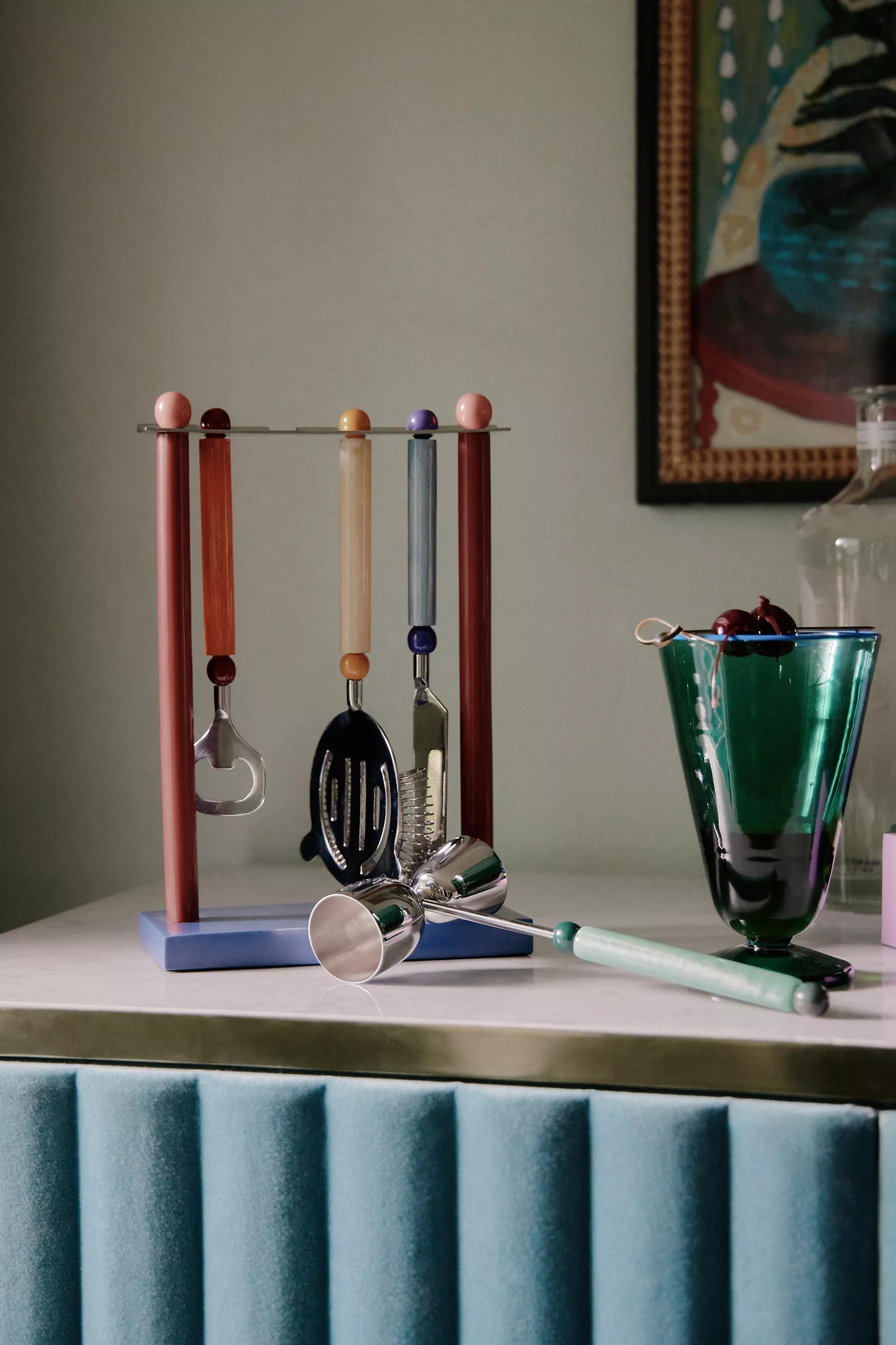 Matilda Goad &Amp; Co. Bar Tools Set, Multicolour, A501_0000, large image number 3