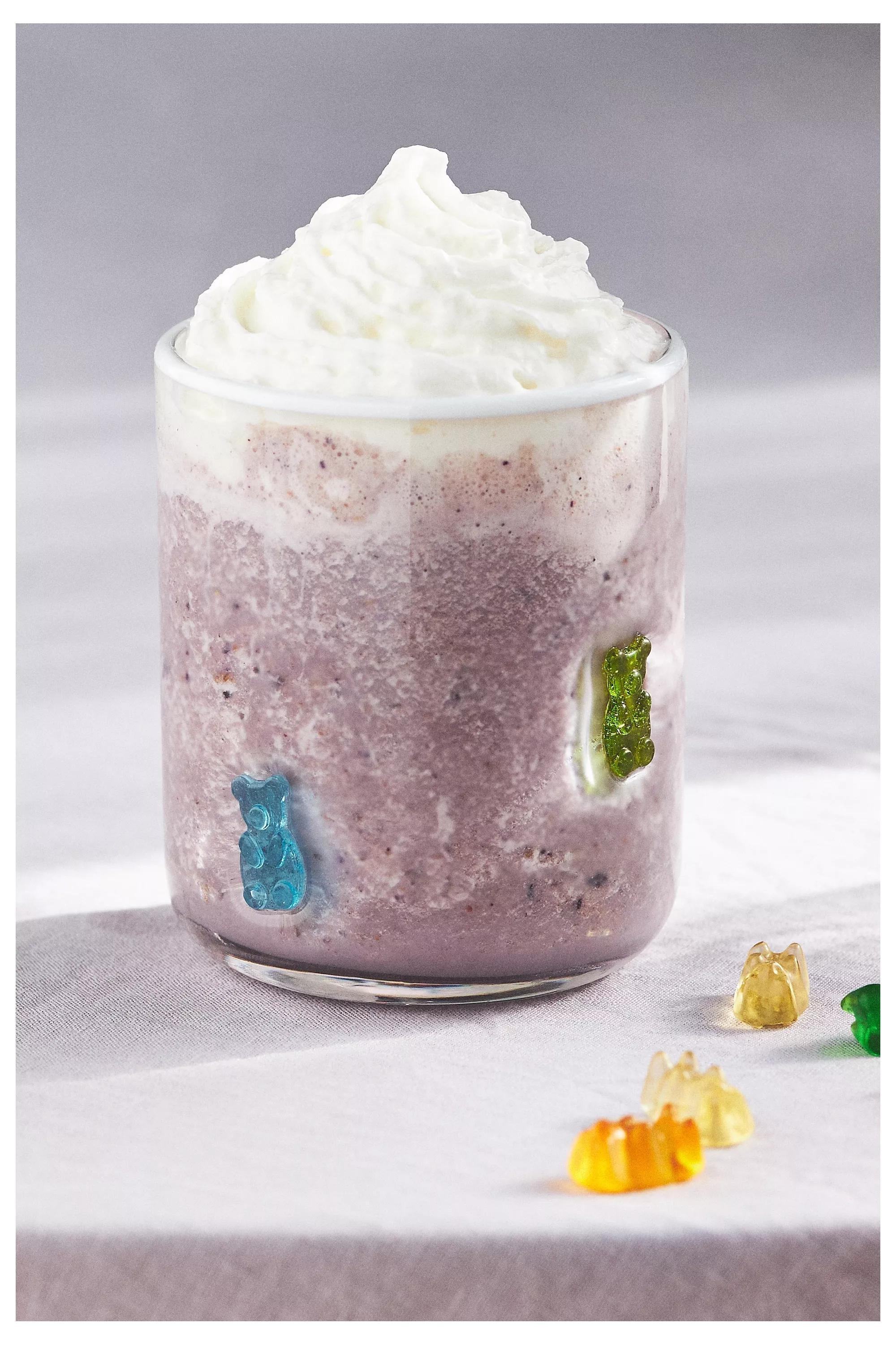 Valentina Heart Juice Tumbler Icon Glass, Blue, A501_0045, medium