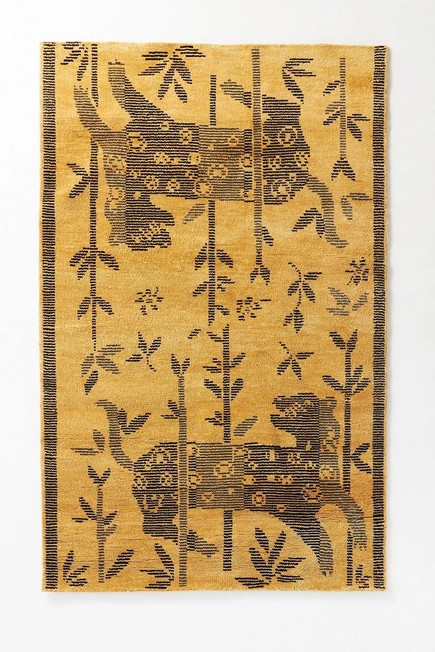 Anthropologie - Hand-Knotted Ostia Rug, Yellow