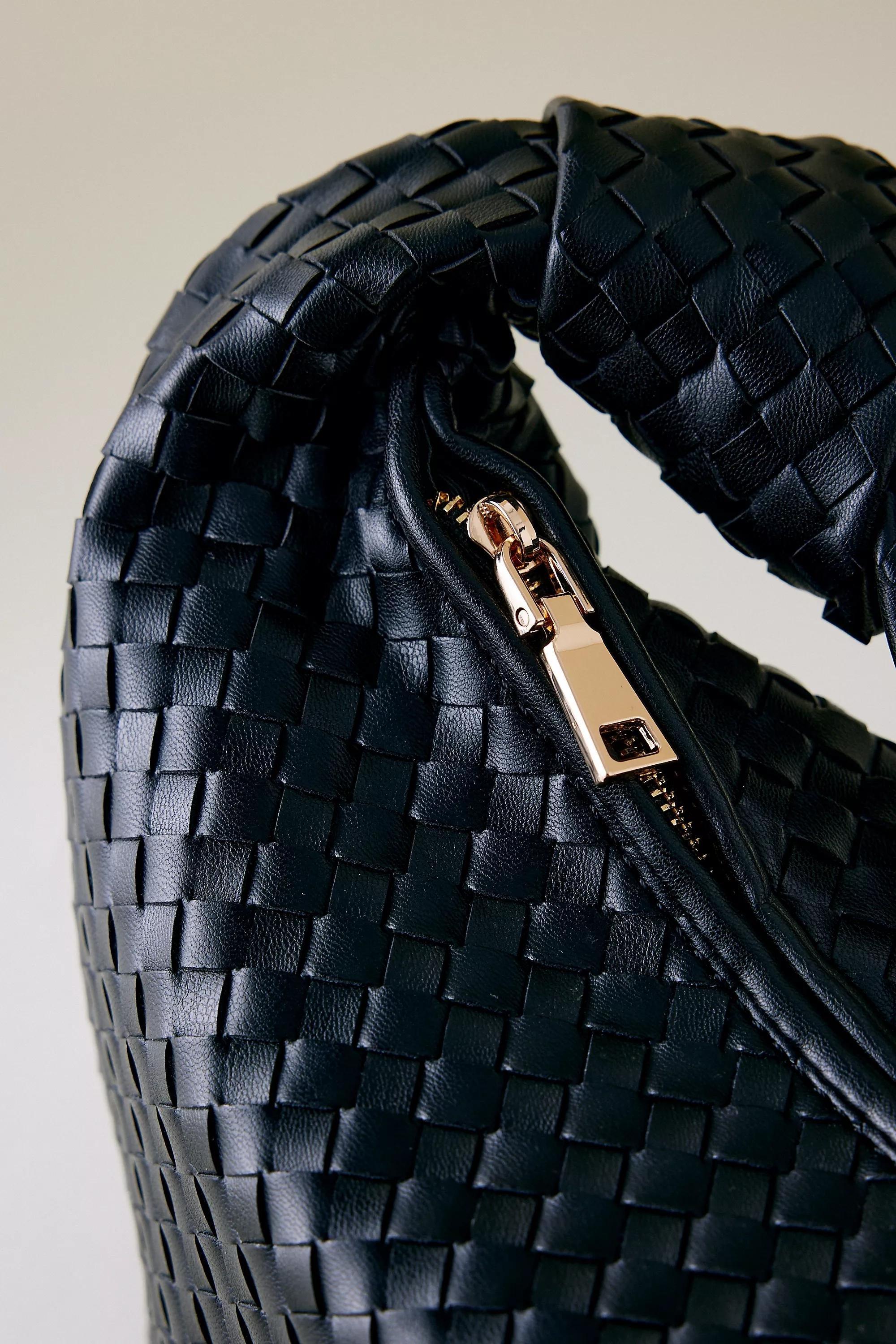 Melie Bianco Brigitte Large Satchel, Black, A501_0001, large image number 3