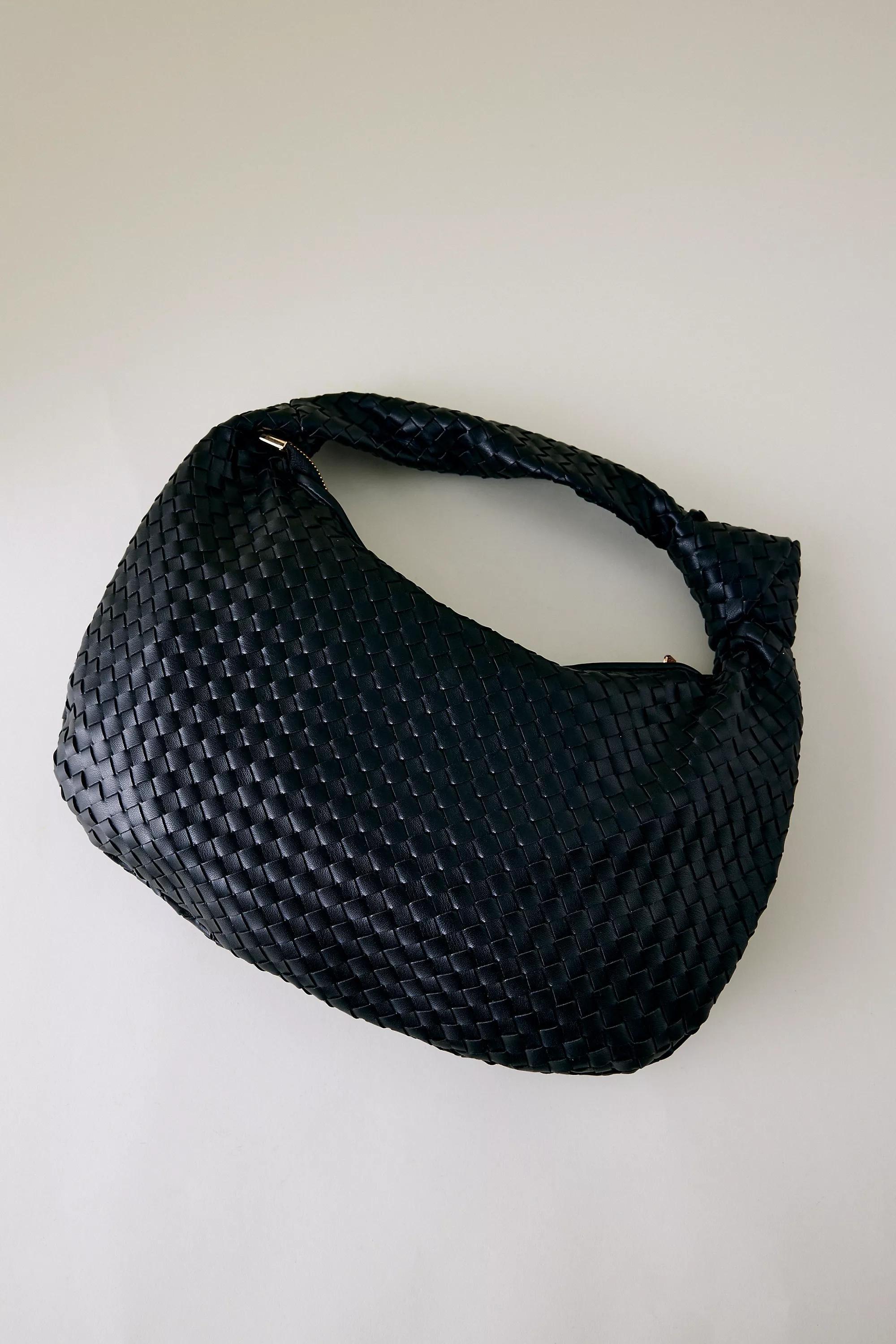 Melie Bianco Brigitte Large Satchel, Black, A501_0001, large image number 4