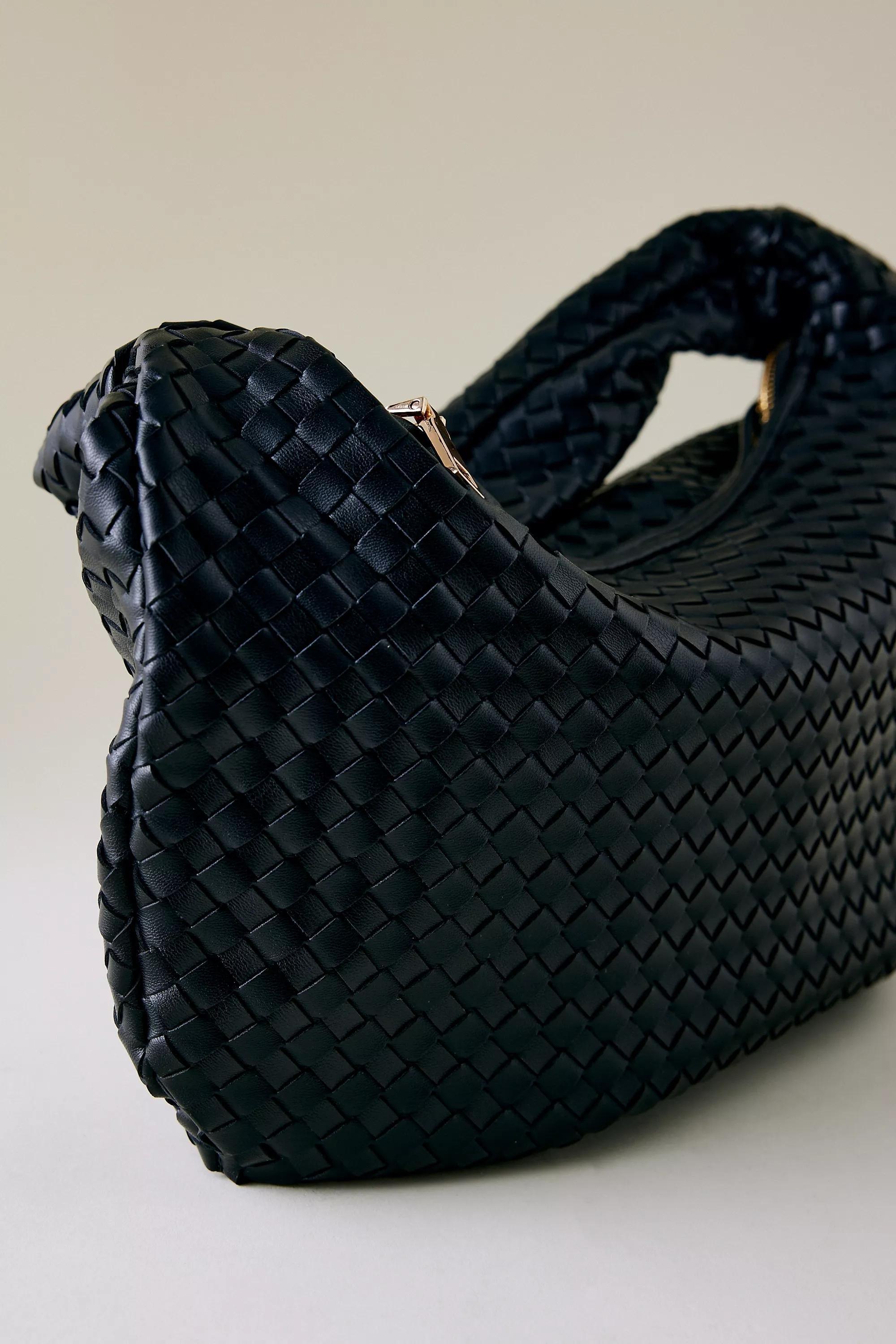 Melie Bianco Brigitte Large Satchel, Black, A501_0001, large image number 5