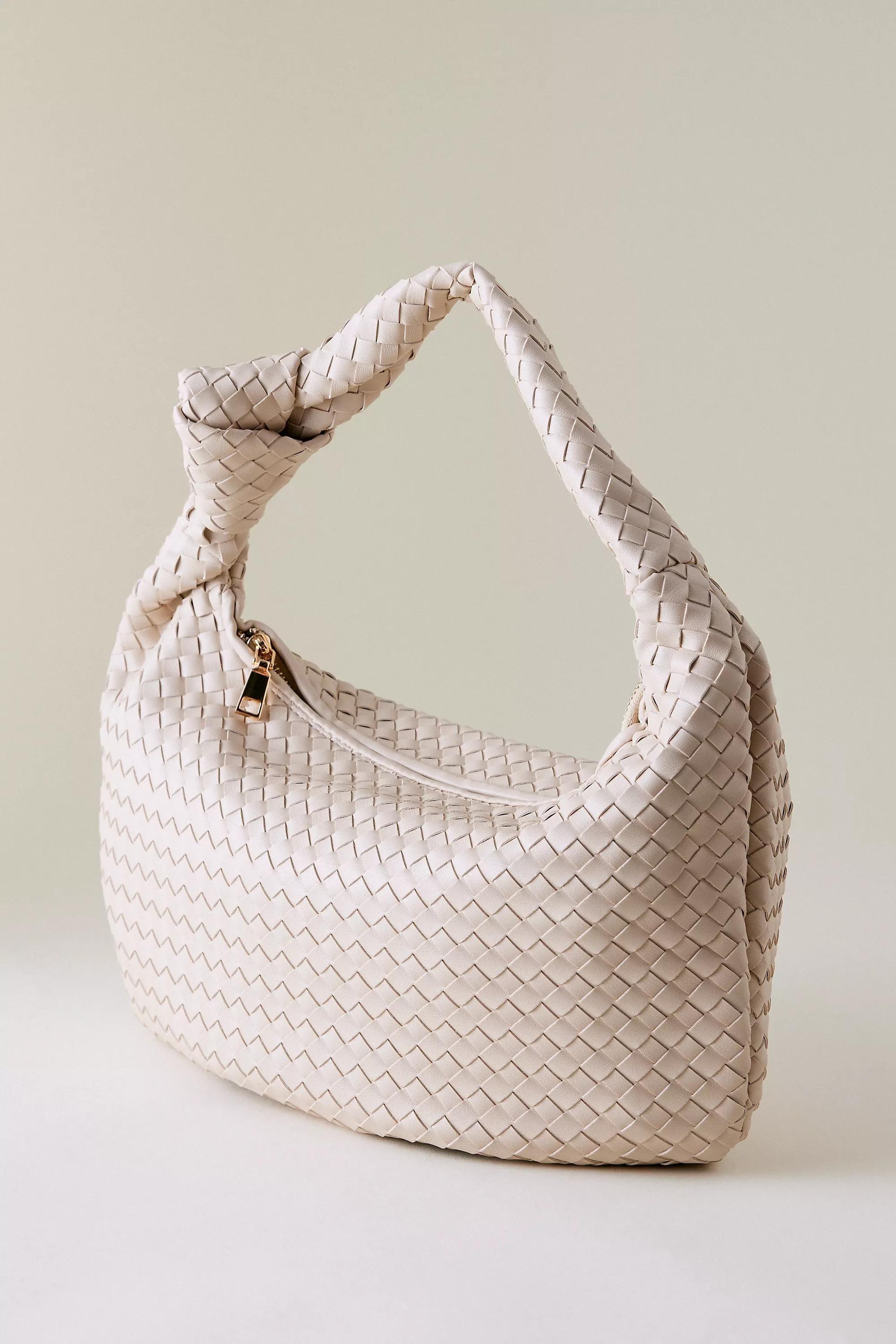 Brigette Large Satchel, White, A501_0011, medium