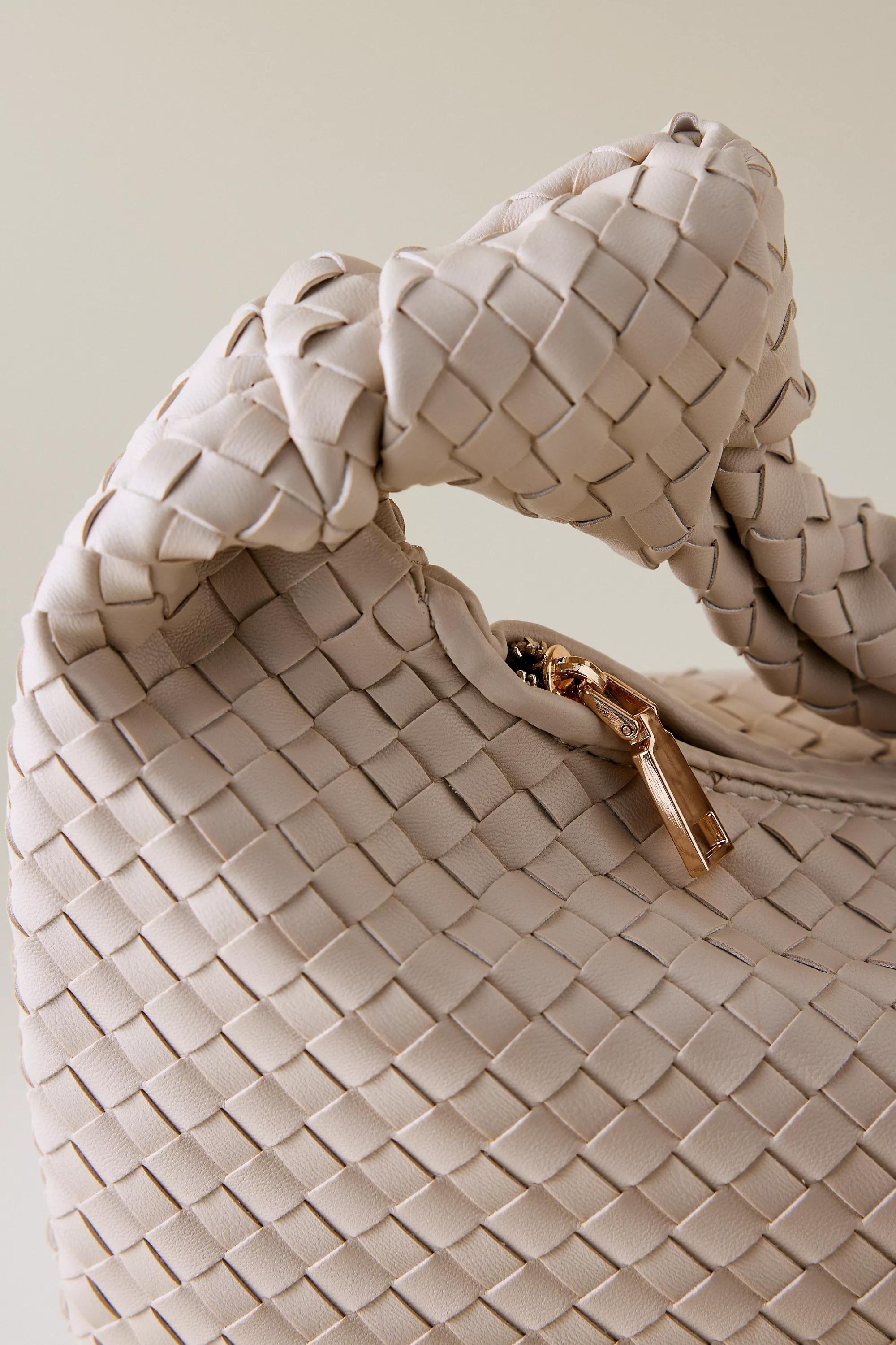 Brigette Large Satchel, White, A501_0011, medium