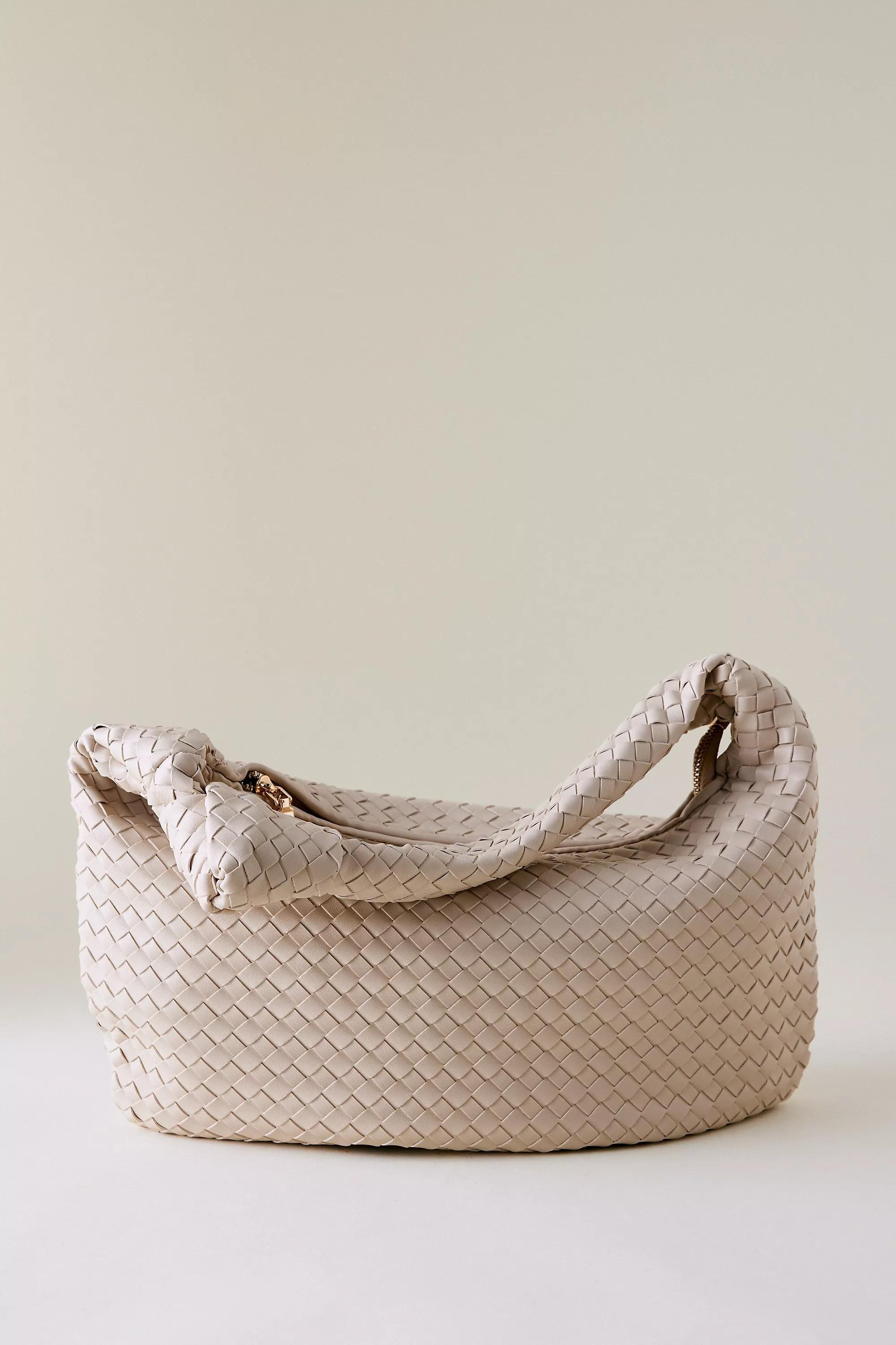 Brigette Large Satchel, White, A501_0011, medium