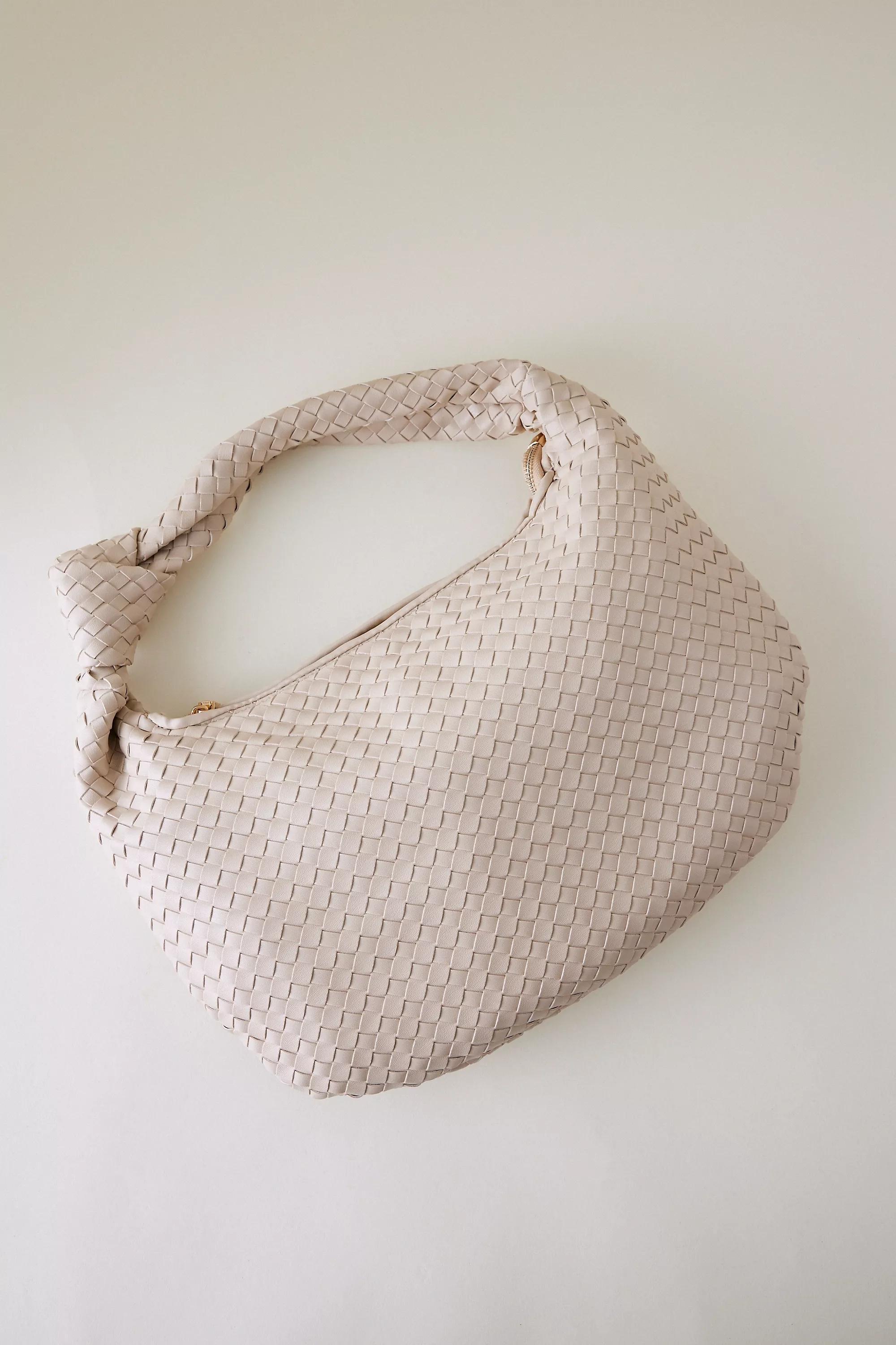 Brigette Large Satchel, White, A501_0011, medium