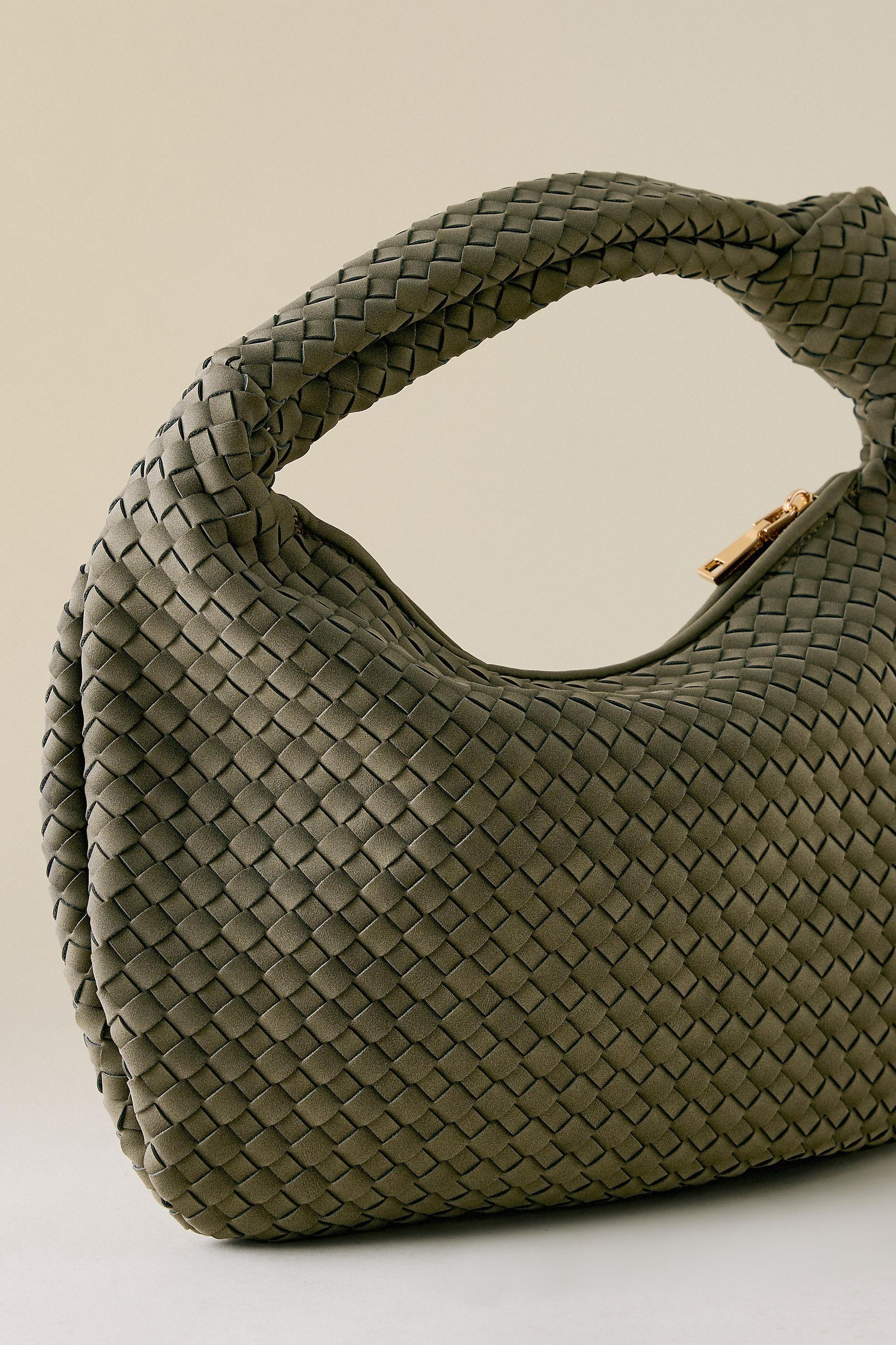 Melie Bianco Brigitte Large Faux Leather Shoulder Bag, Green, Green, large image number 3