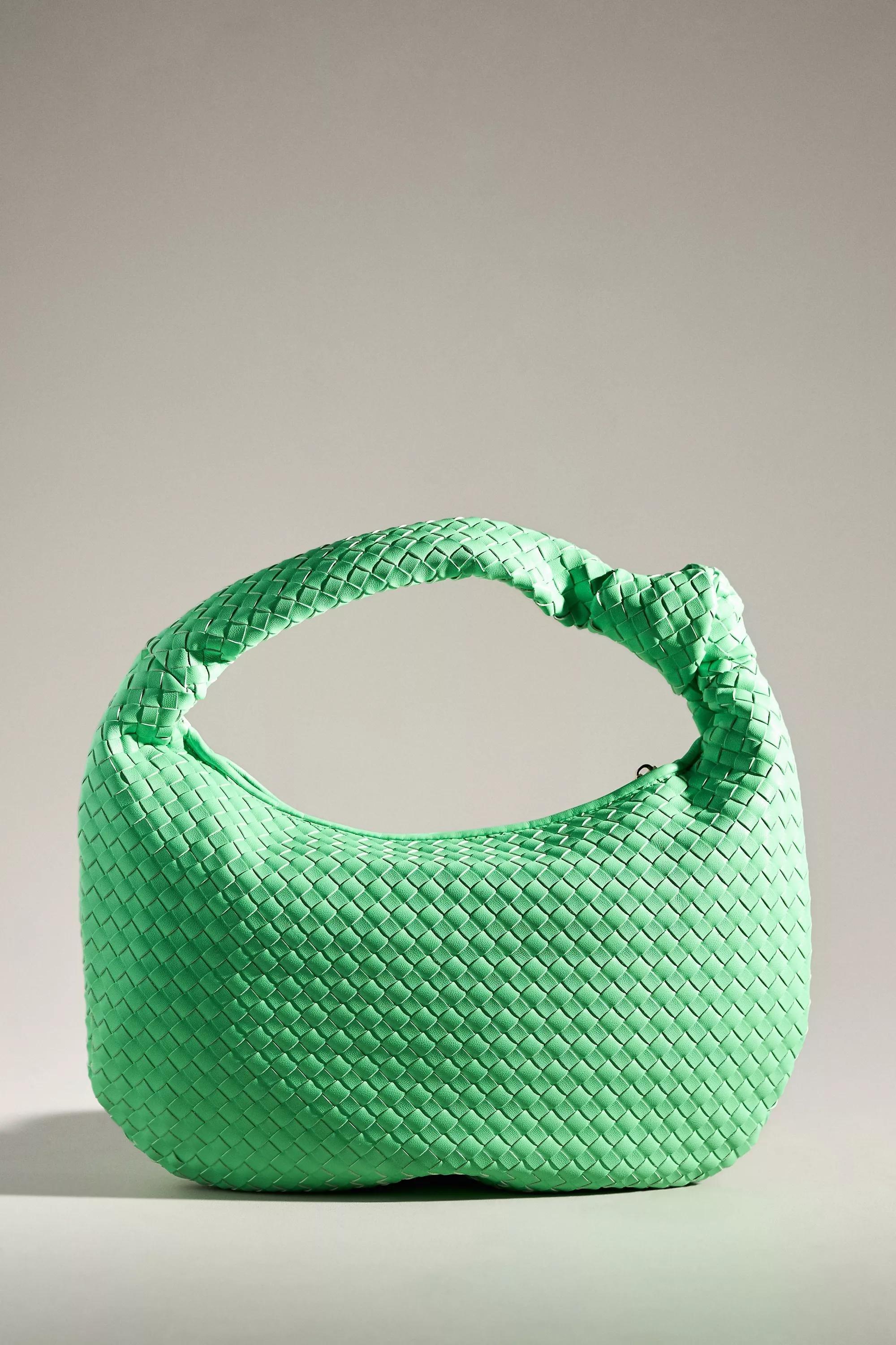 Melie Bianco Brigitte Large Satchel, Green, A501_0391, large image number 2
