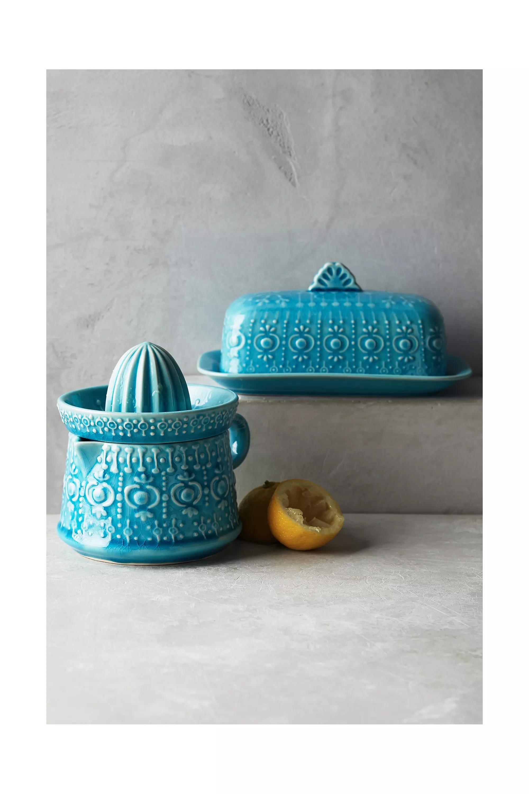 Anthropologie - Gisela Juicer Jug, TURQUOISE