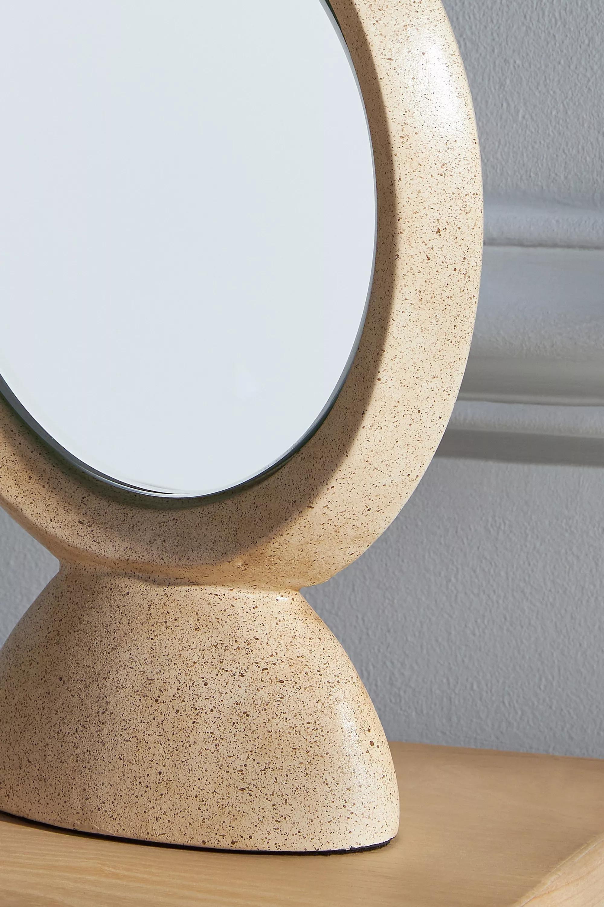 Gaia Vanity Mirror, Ivory, , large image number 2
