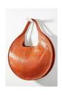 Anthropologie - Structured Circle Tote, Brown